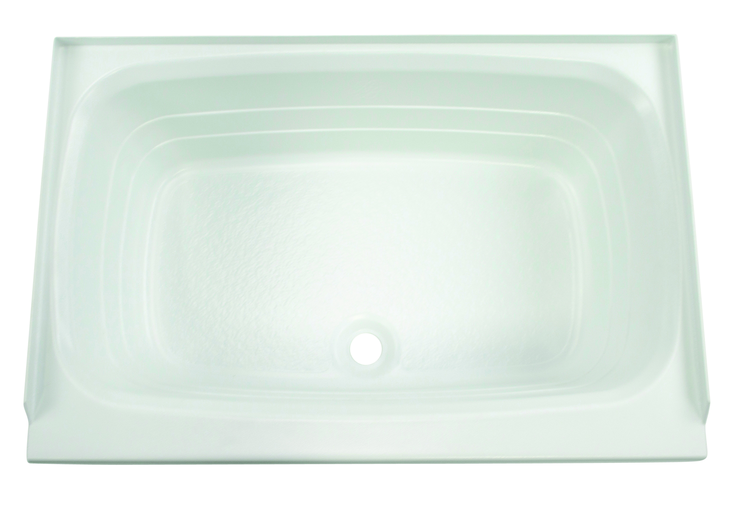 Lippert Bathtub with Center Drain - 24" x 36", White #W2436CDSPK thumbnail 0