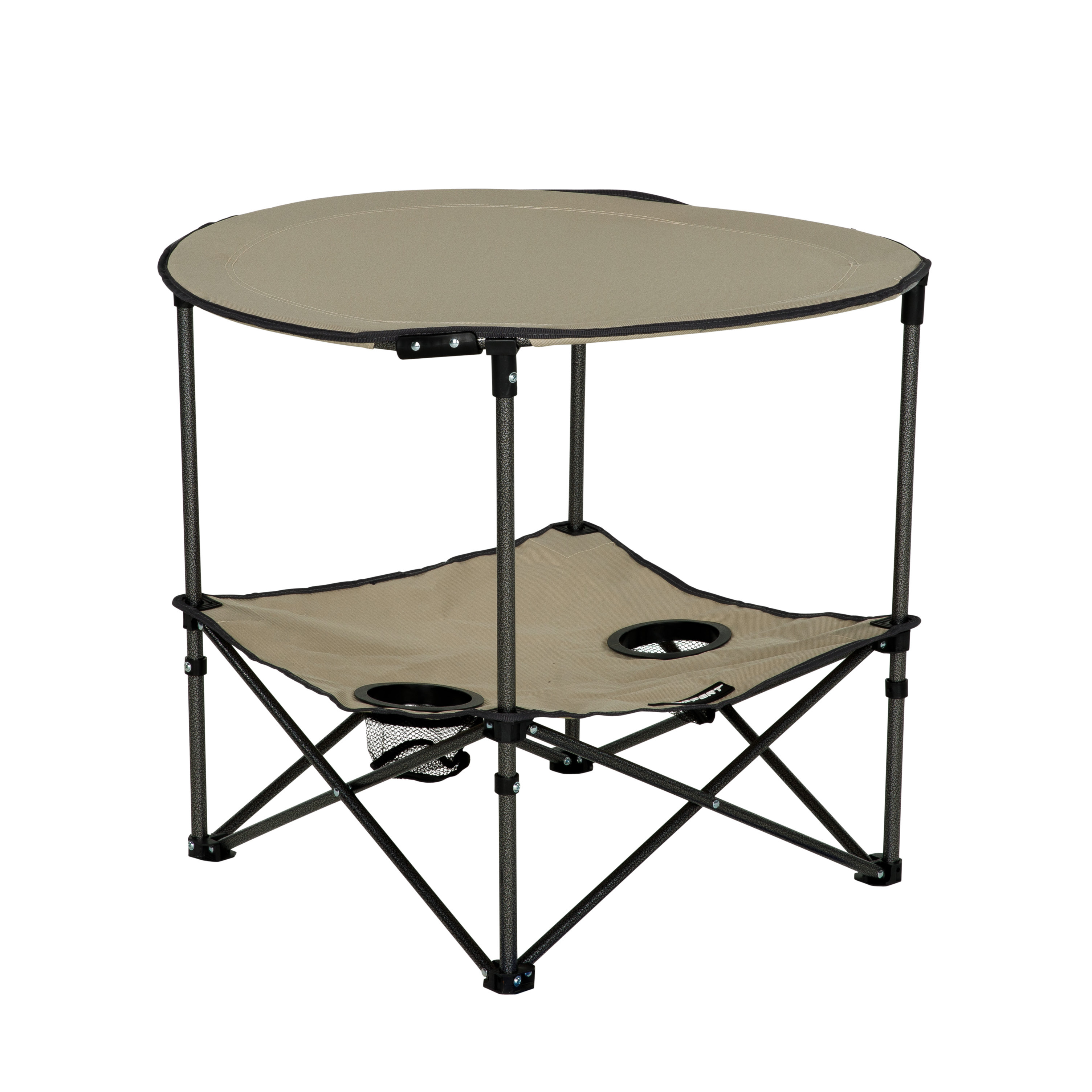 Lippert Two-Tier Folding Camping Table - Sand #2023053721 thumbnail 0