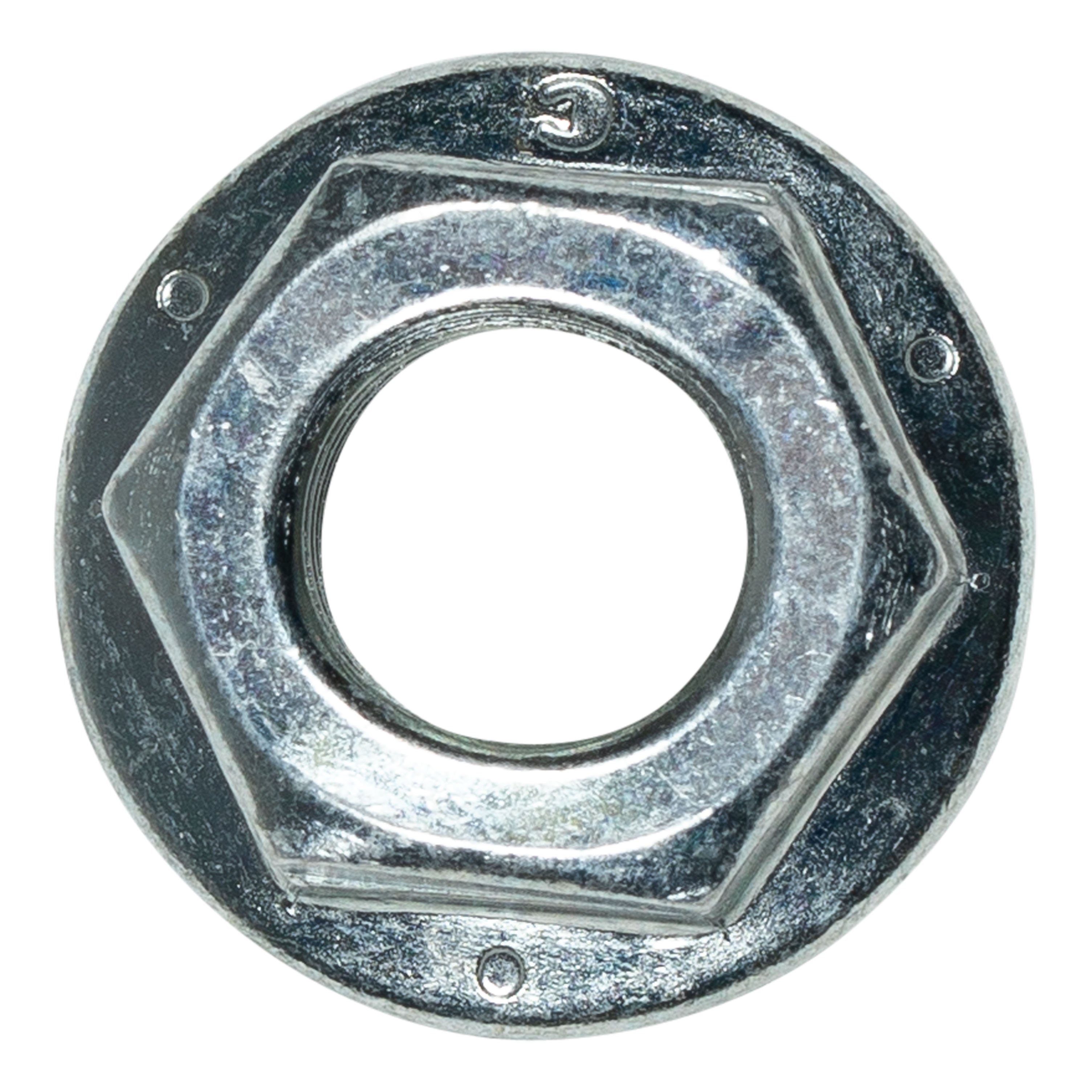 Lippert Hex Flange Nut for Axle Shoulder Bolt - 7/16"-20 Thread End 122103 thumbnail 1