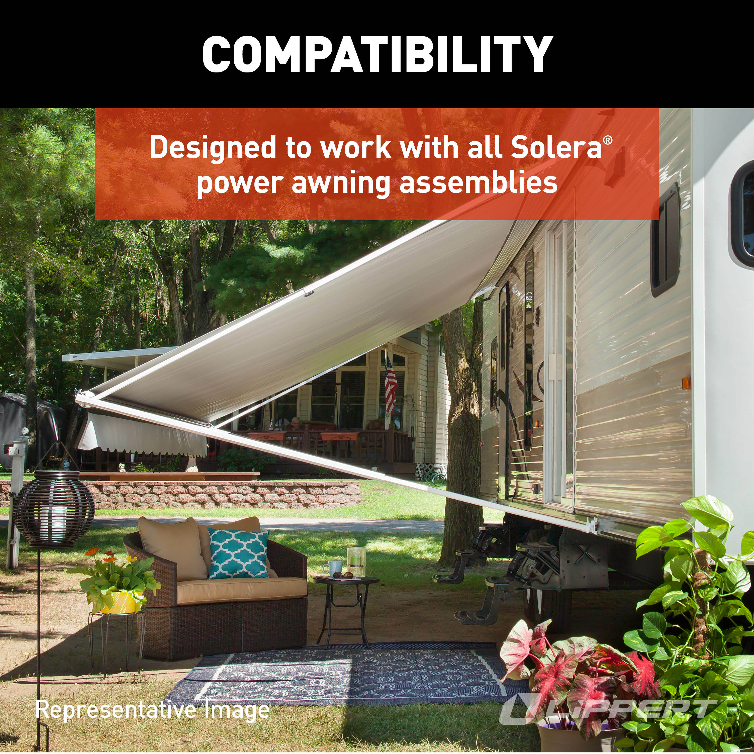 Solera Power Awning Switch Kit - Black #285500 thumbnail 3
