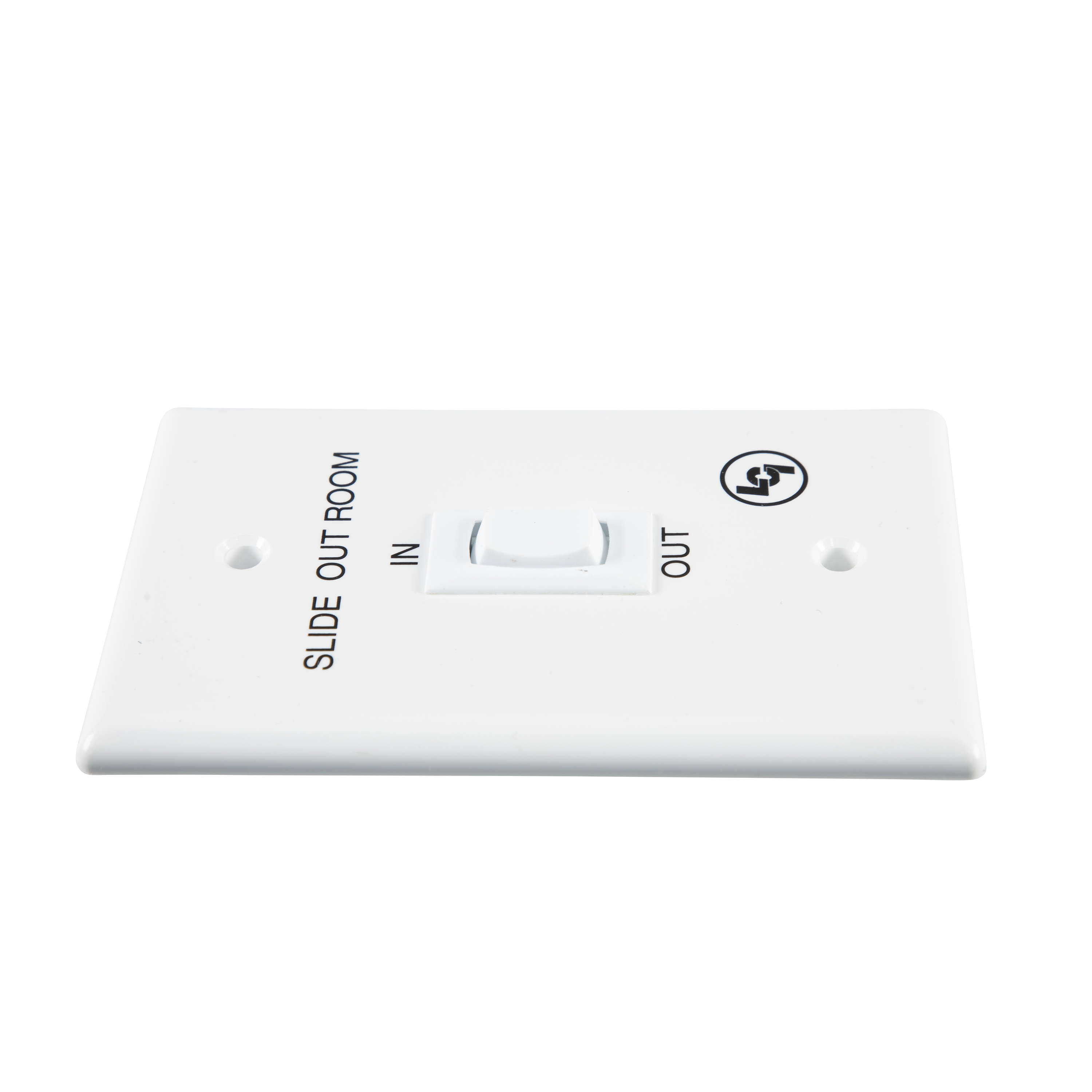 Lippert In-Wall Interior In/Out Switch for RV Slide-Outs - White #120639 thumbnail 6