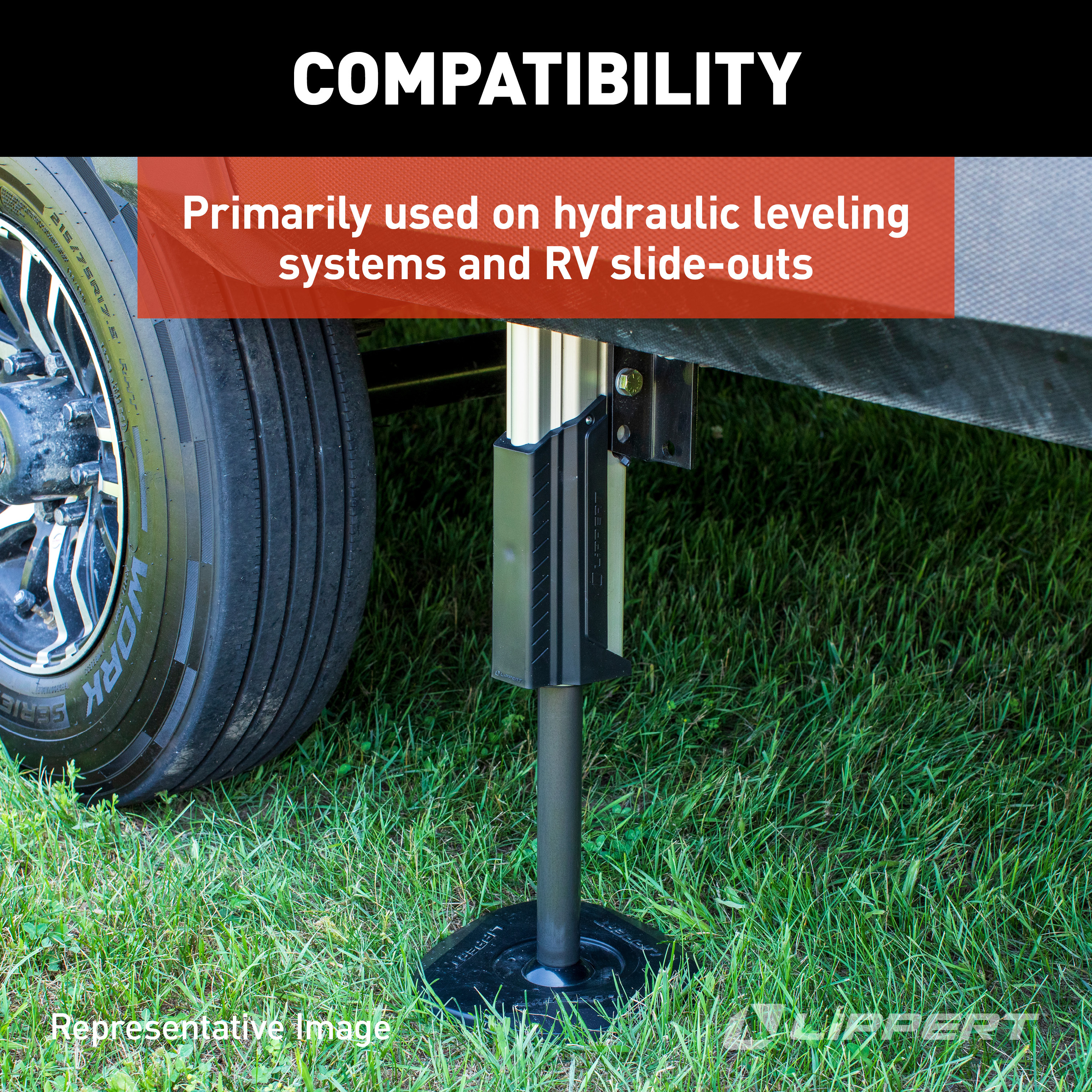 Lippert Replacement Dual-Polarity Solenoid with Silver / Bronze Alloy Posts #118246 thumbnail 4