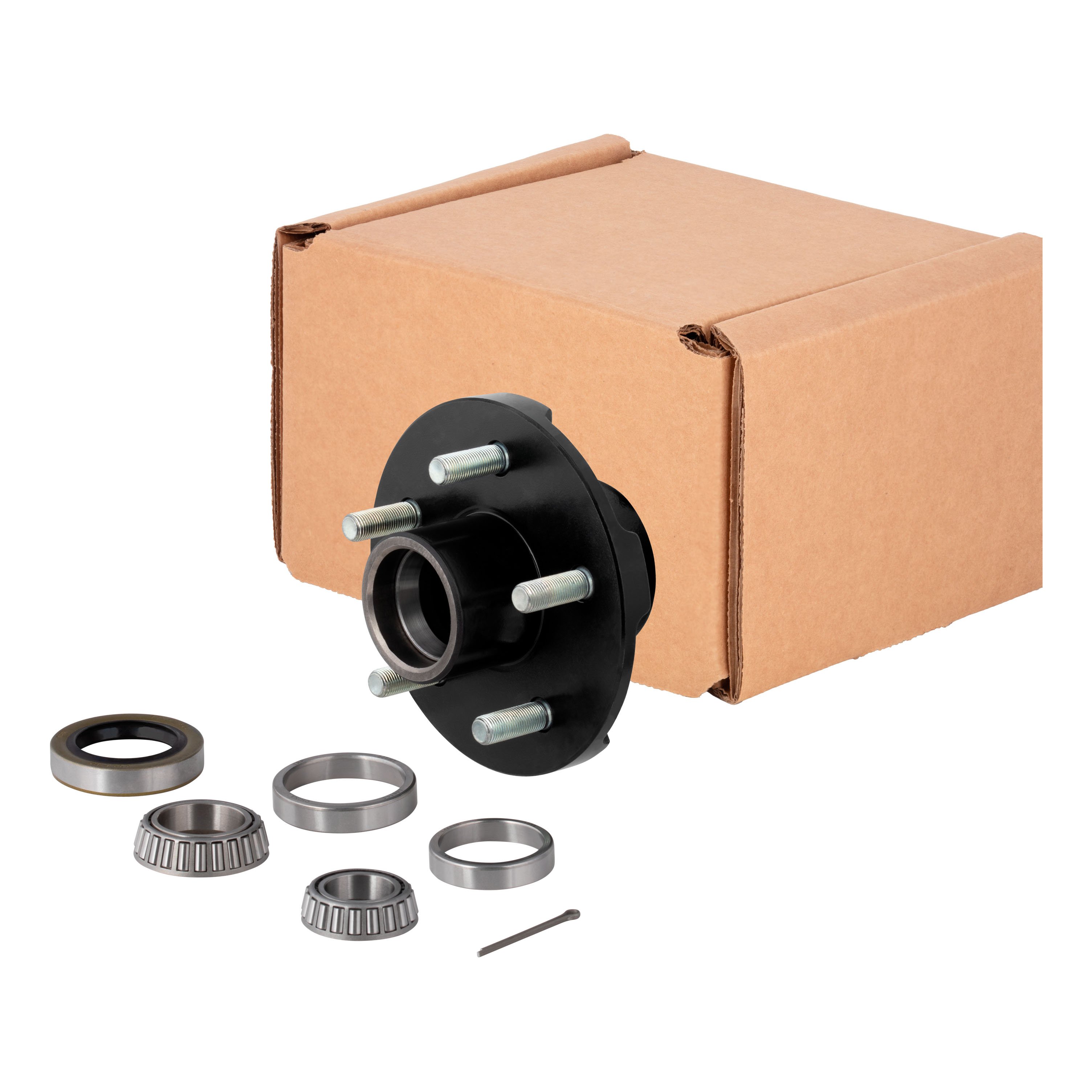 Lippert Idler Hub, 5 on 4.5" - 3,500 lbs. (with Bearing Cone Kit) 814208 thumbnail 0