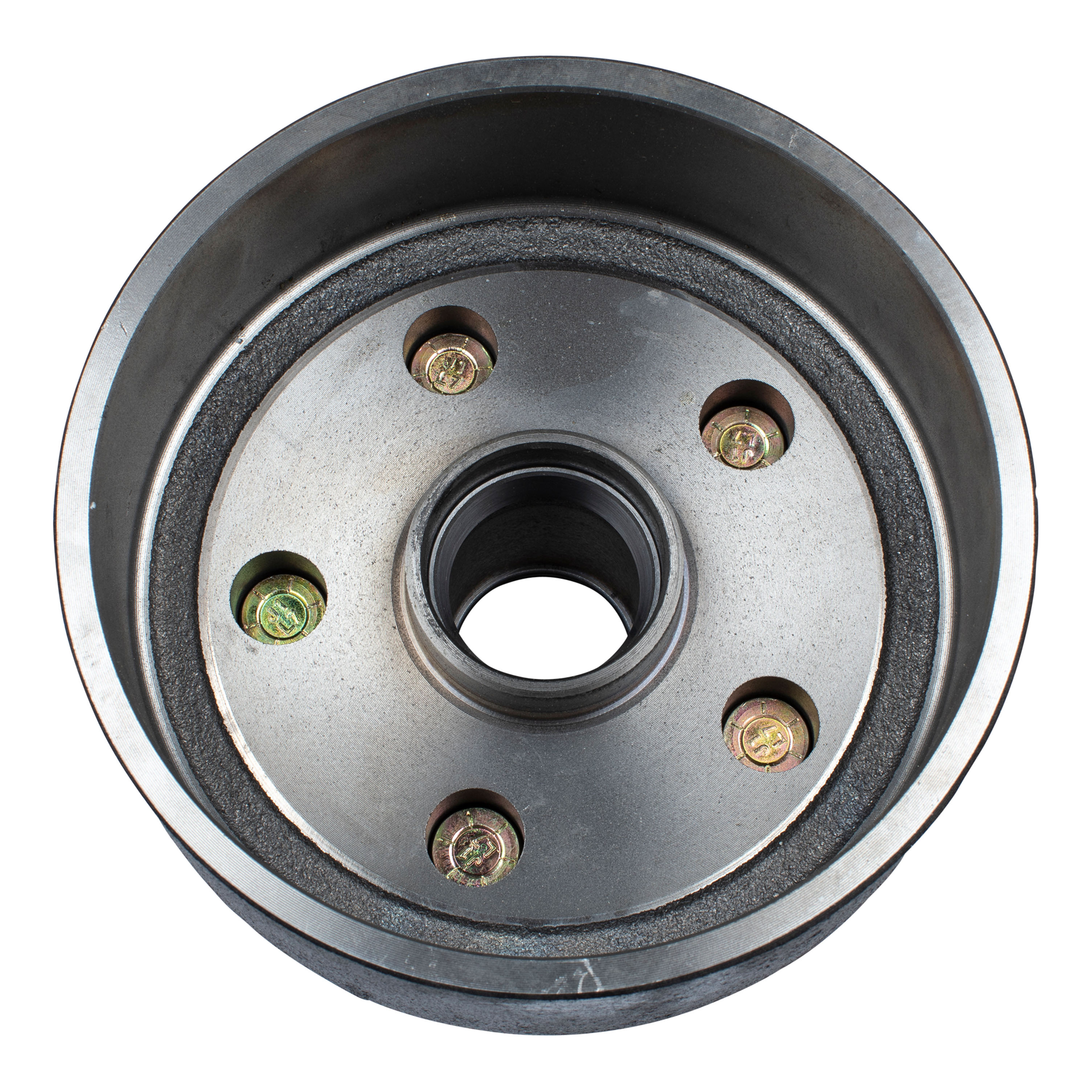 Lippert 7" Brake Hub, 5 on 4.5"; 1/2" Stud - 2,200 lbs. (with Bearing Cone Kit) 814209 thumbnail 1