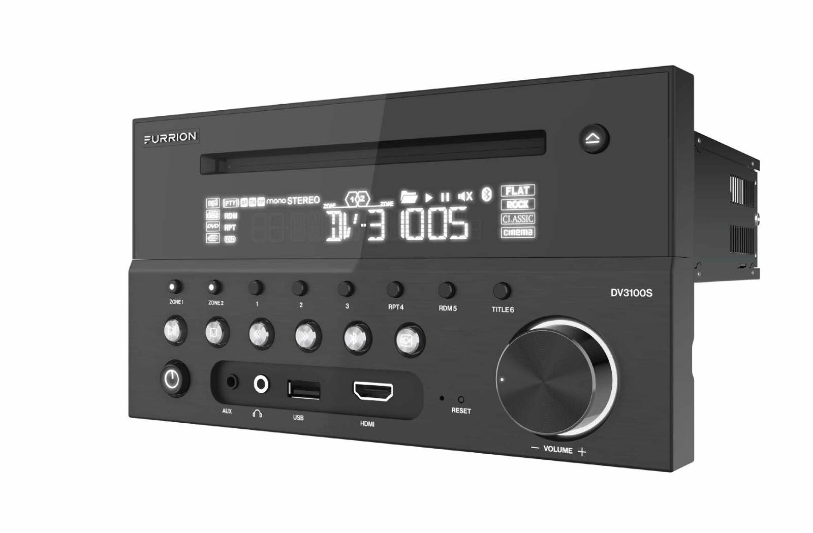 Furrion RV & Marine Entertainment System - 120W, 2-Zone, DVD, HDMI #DV3100S thumbnail 0