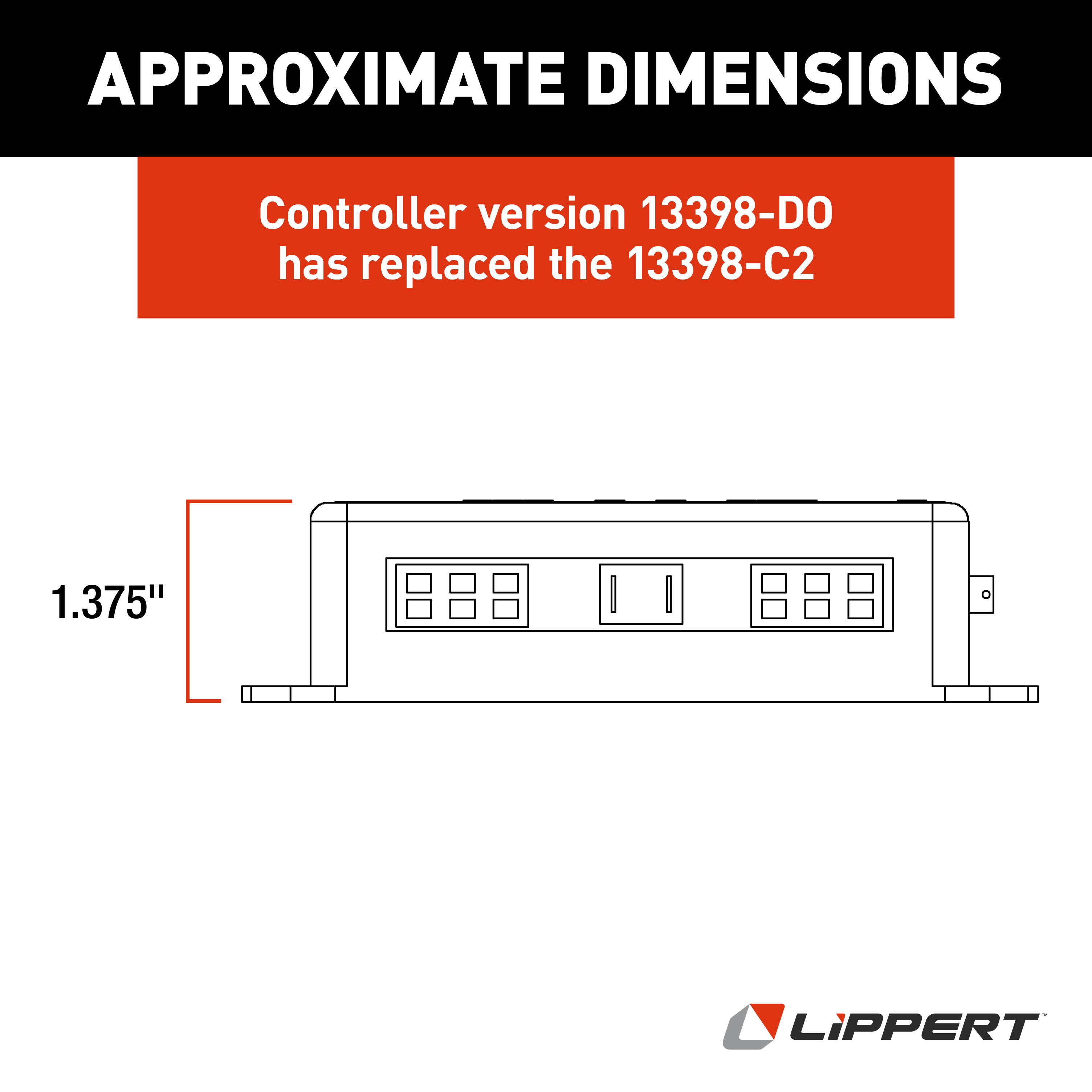 Lippert Replacement In-Wall Slide-Out Controller V-Sync II #13398-DO thumbnail 3