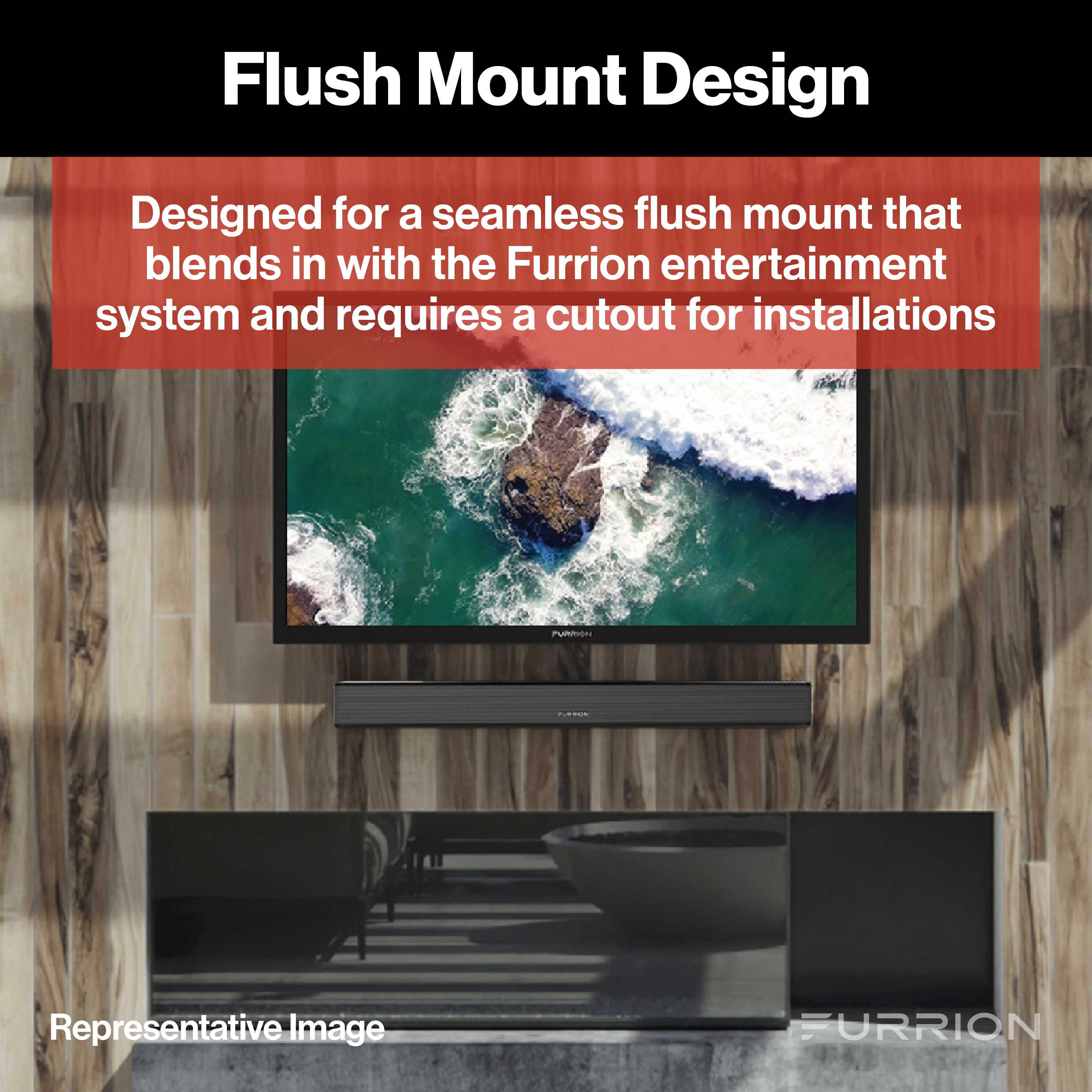 Furrion Soundbar Speaker - 40W, Passive 12V #FSB24SA2C-BL thumbnail 2