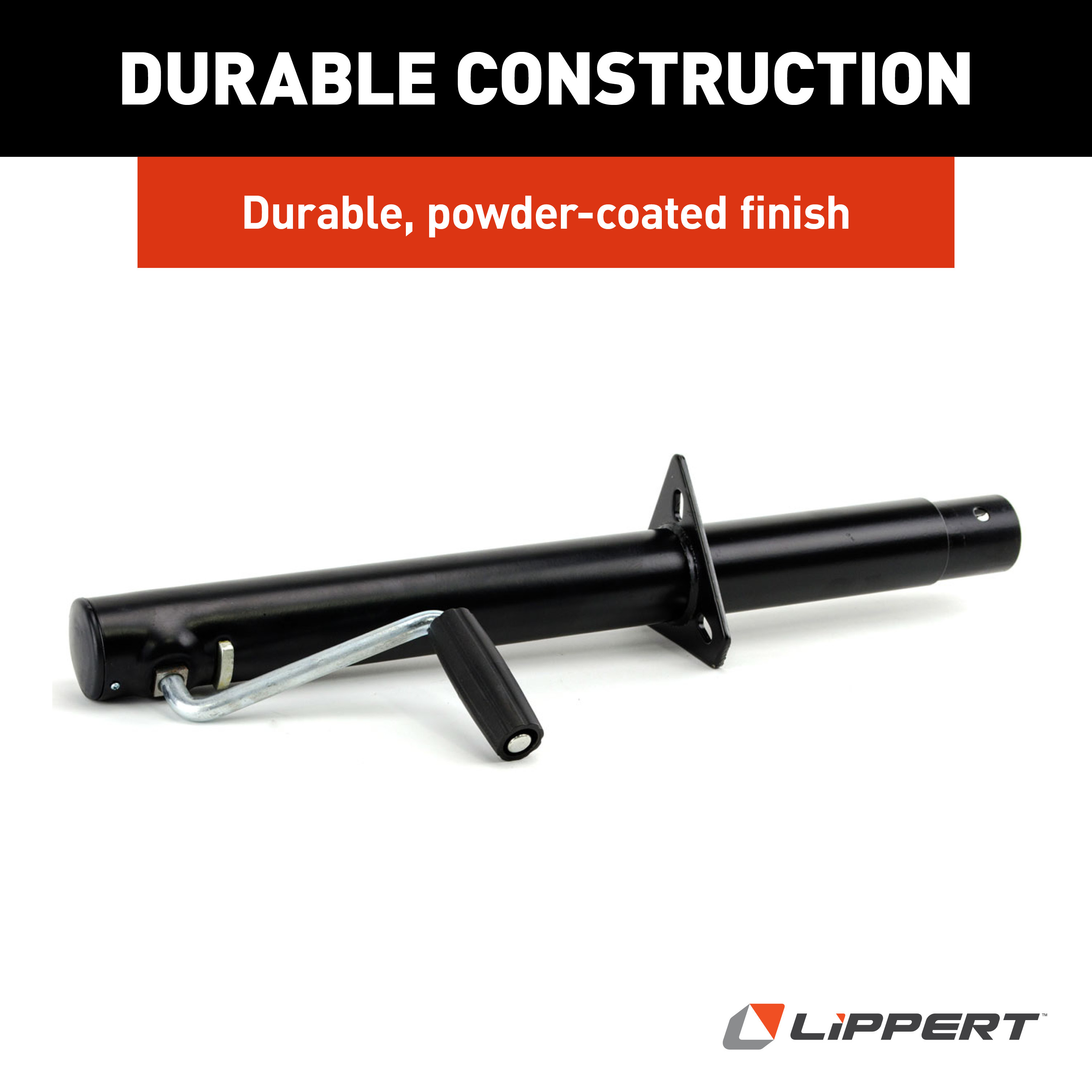 Lippert Manual Sidewinder Tongue Jack #133074 thumbnail 4