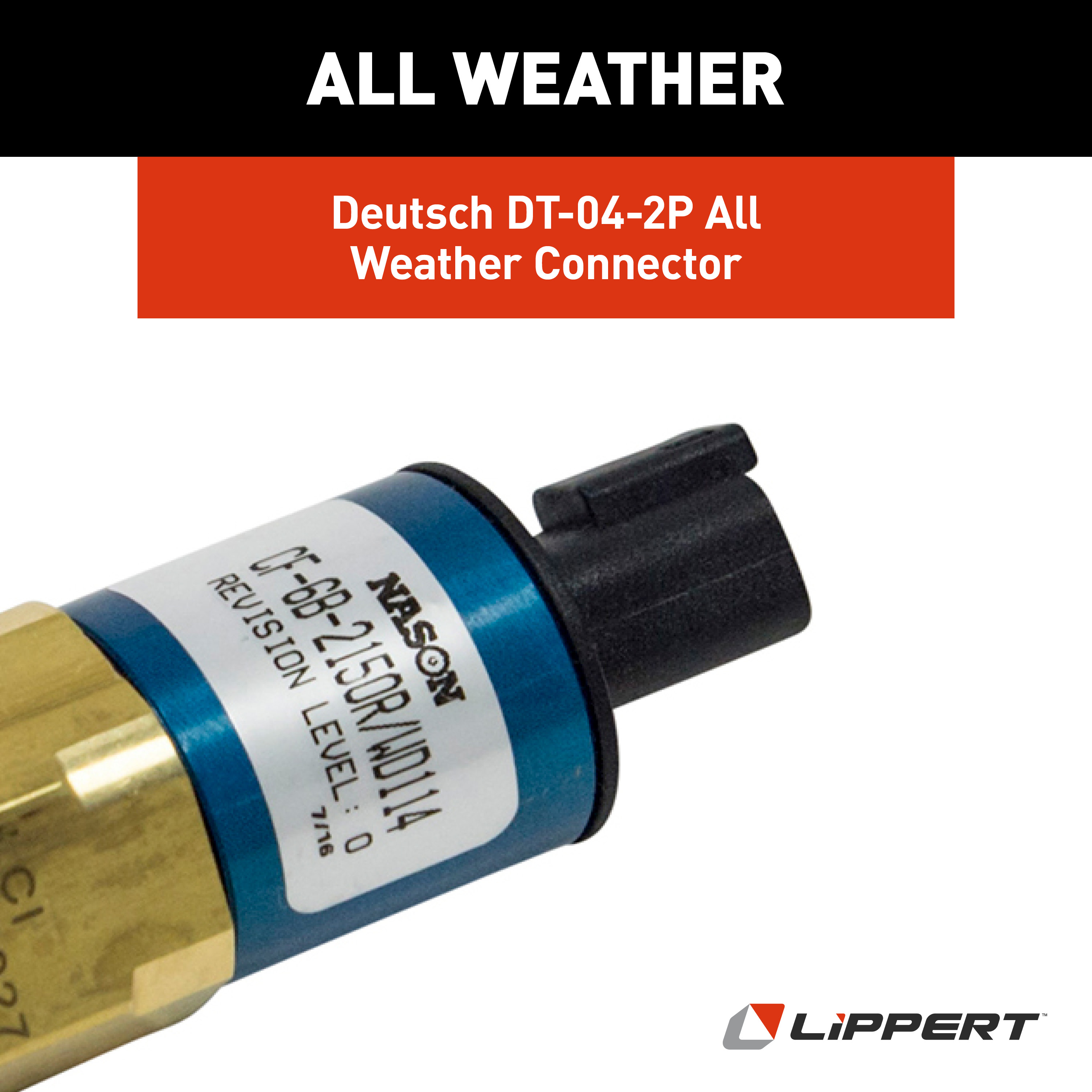 Lippert Replacement Nason Pressure Switch, 2,150 PSI #CD-GB-2150/WD194 thumbnail 5