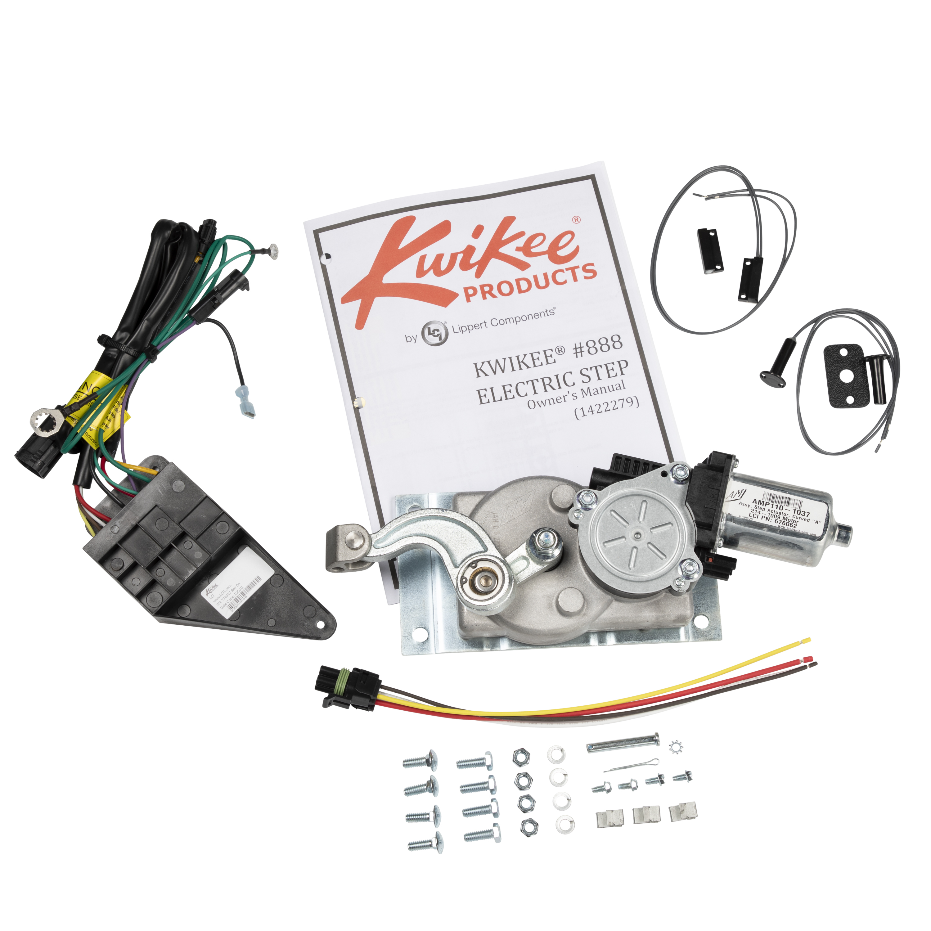 Lippert Motor Conversion Kit for Kwikee Electric Steps - "A" Linkage Single & Double Steps #781005 thumbnail 0