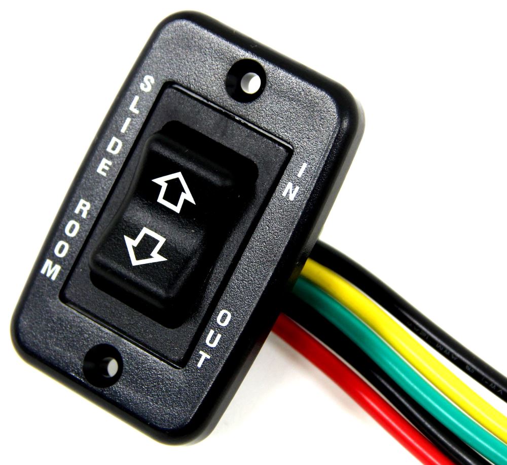 Lippert RV Slide-Out Electric Switch Assembly - Black #117460 thumbnail 0