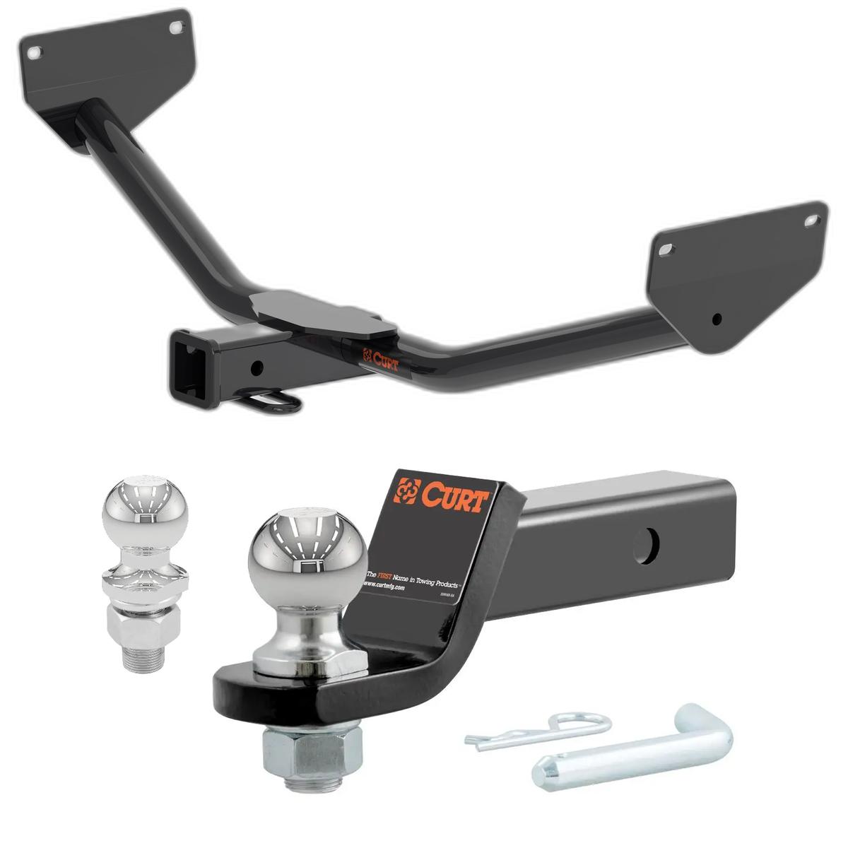 2024-2025 Chevrolet Trax All CURT Class 3 Trailer Hitch, 2" Receiver + 2" Ball + 1-7/8" Ball Kit thumbnail 0