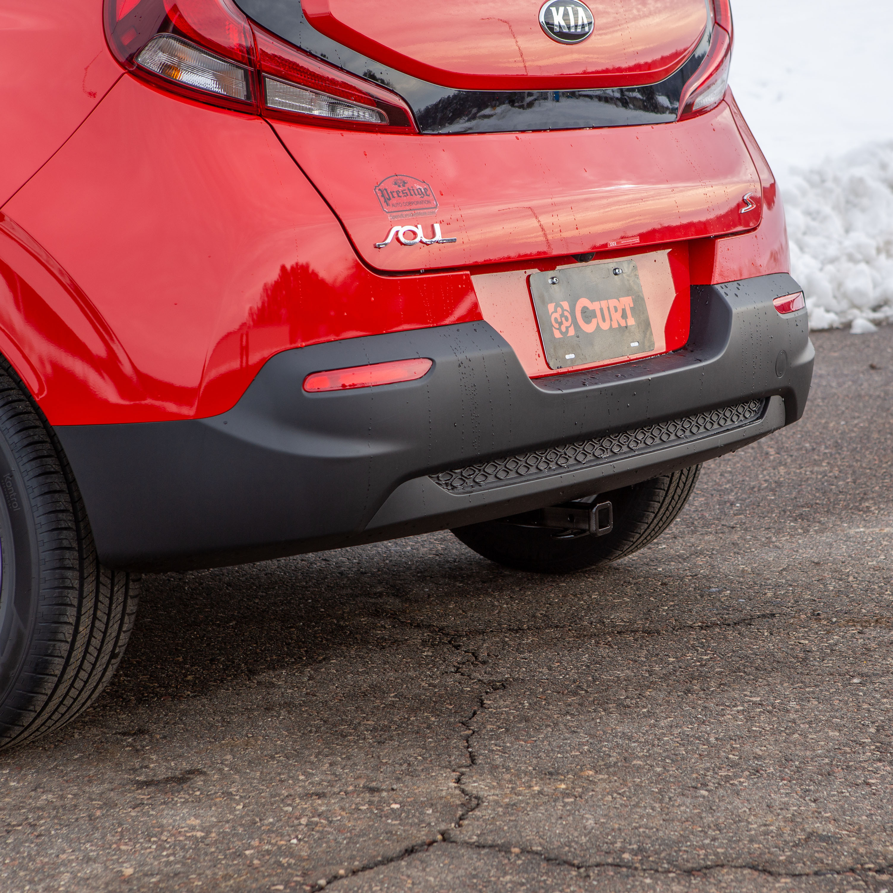 2020-2025 Kia Soul Excluding center exhaust Class 1 Trailer Hitch, 1-1/4" Receiver + 2" Ball + 1-7/8" Ball Kit thumbnail 3