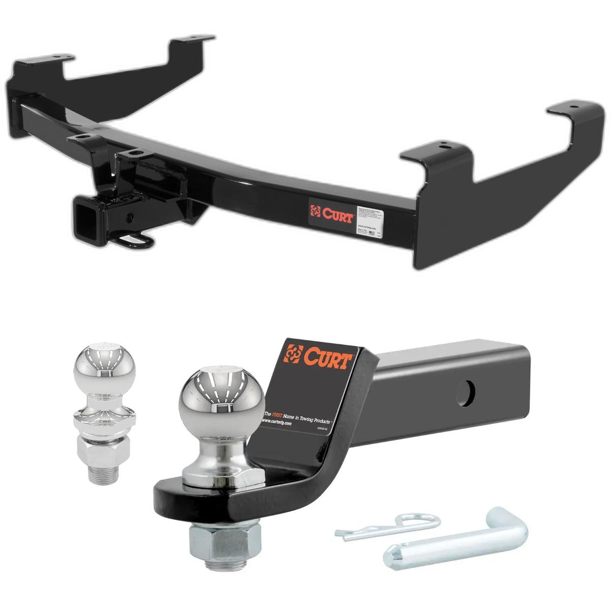2001-2006 GMC Sierra 3500 Excluding factory receiver, Tommy Gate lift or cab & chassis CURT Class 3 Hitch, 2" thumbnail 0