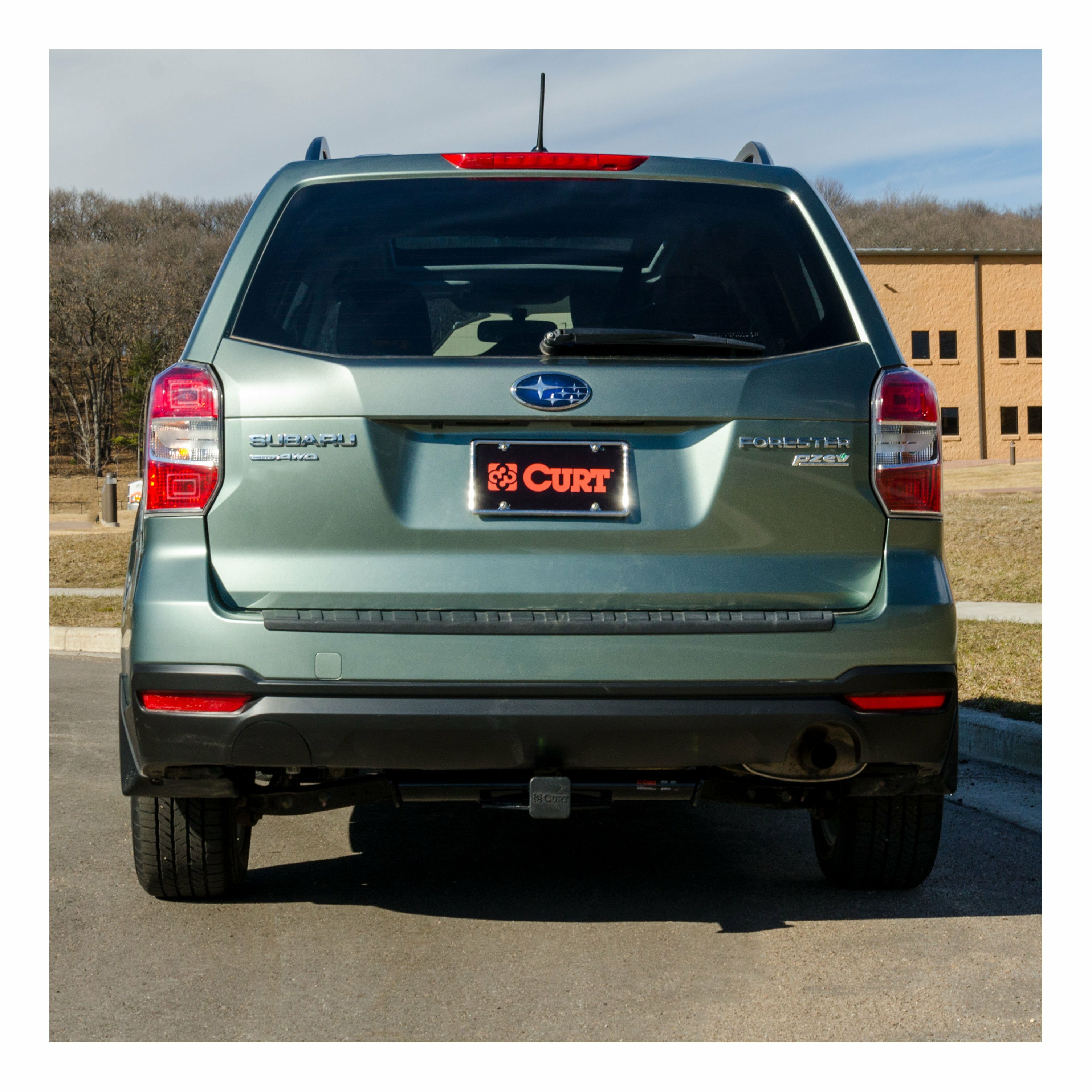 2014-2018 Subaru Forester All CURT Class 3 Trailer Hitch, 2" Receiver + 2" Ball + 1-7/8" Ball Kit thumbnail 3