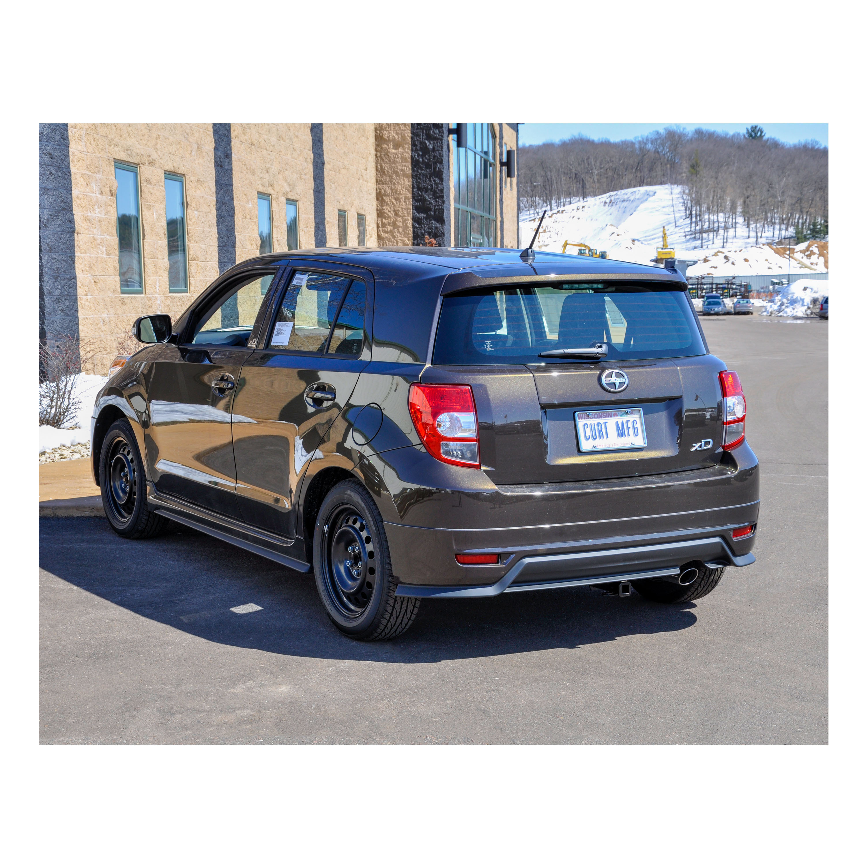 2011-2014 Scion xD All Class 1 Trailer Hitch, 1-1/4" Receiver + 2" Ball + 1-7/8" Ball Kit thumbnail 3