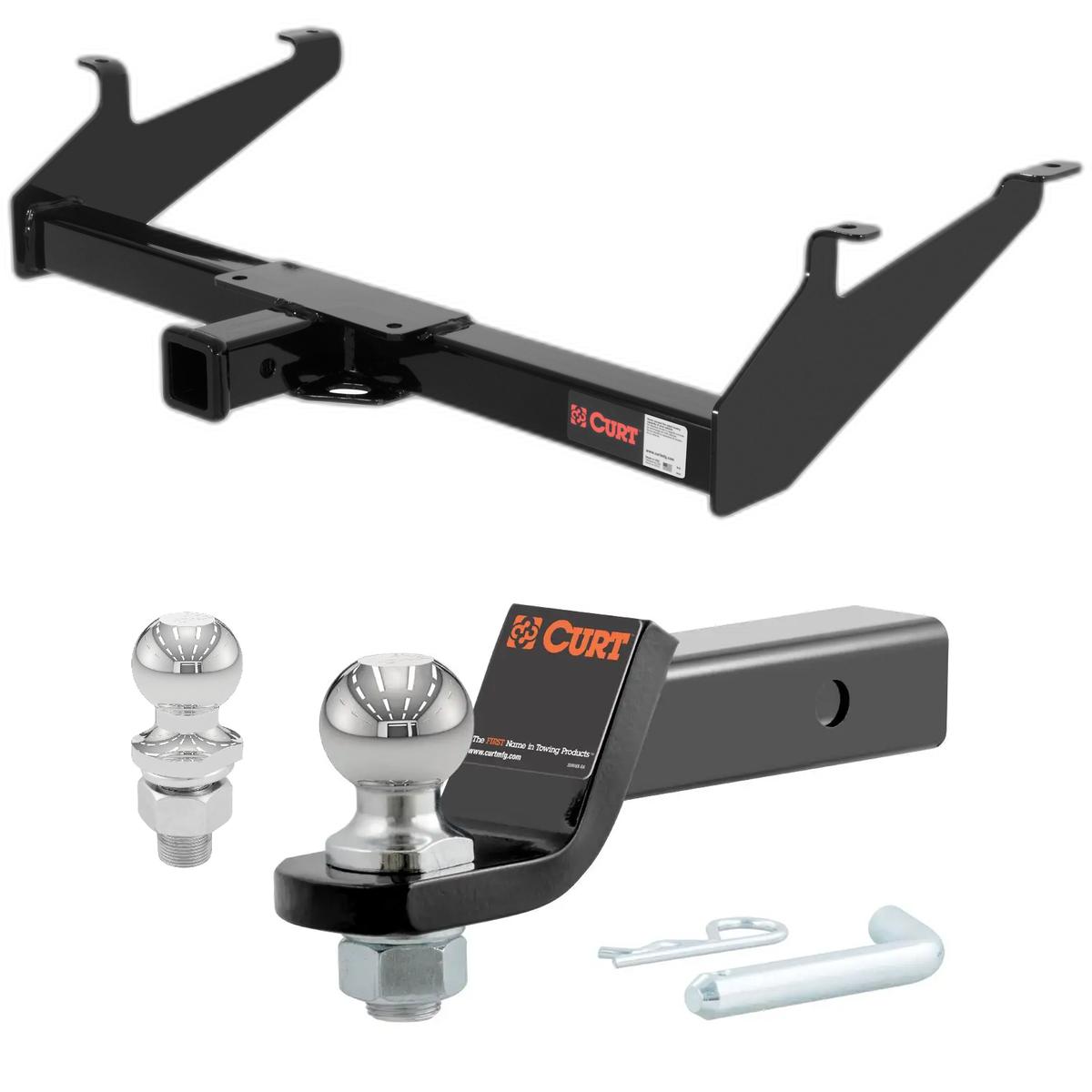 2002 Dodge Ram 1500 6' Bed, Built Before November 2002 CURT Class 3 Trailer Hitch, 2" Receiver + 2" Ball + 1-7/8" Ball Kit thumbnail 0