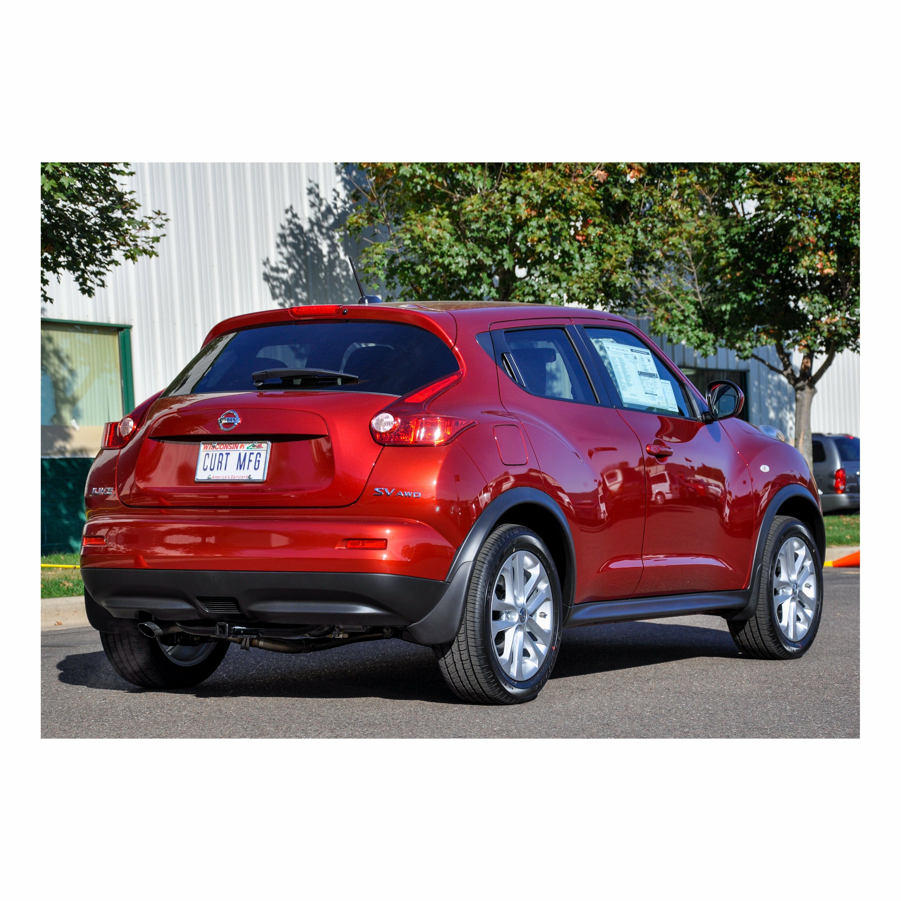 2011-2017 Nissan Juke SV, AWD Class 1 Trailer Hitch, 1-1/4" Receiver + 2" Ball + 1-7/8" Ball Kit thumbnail 3