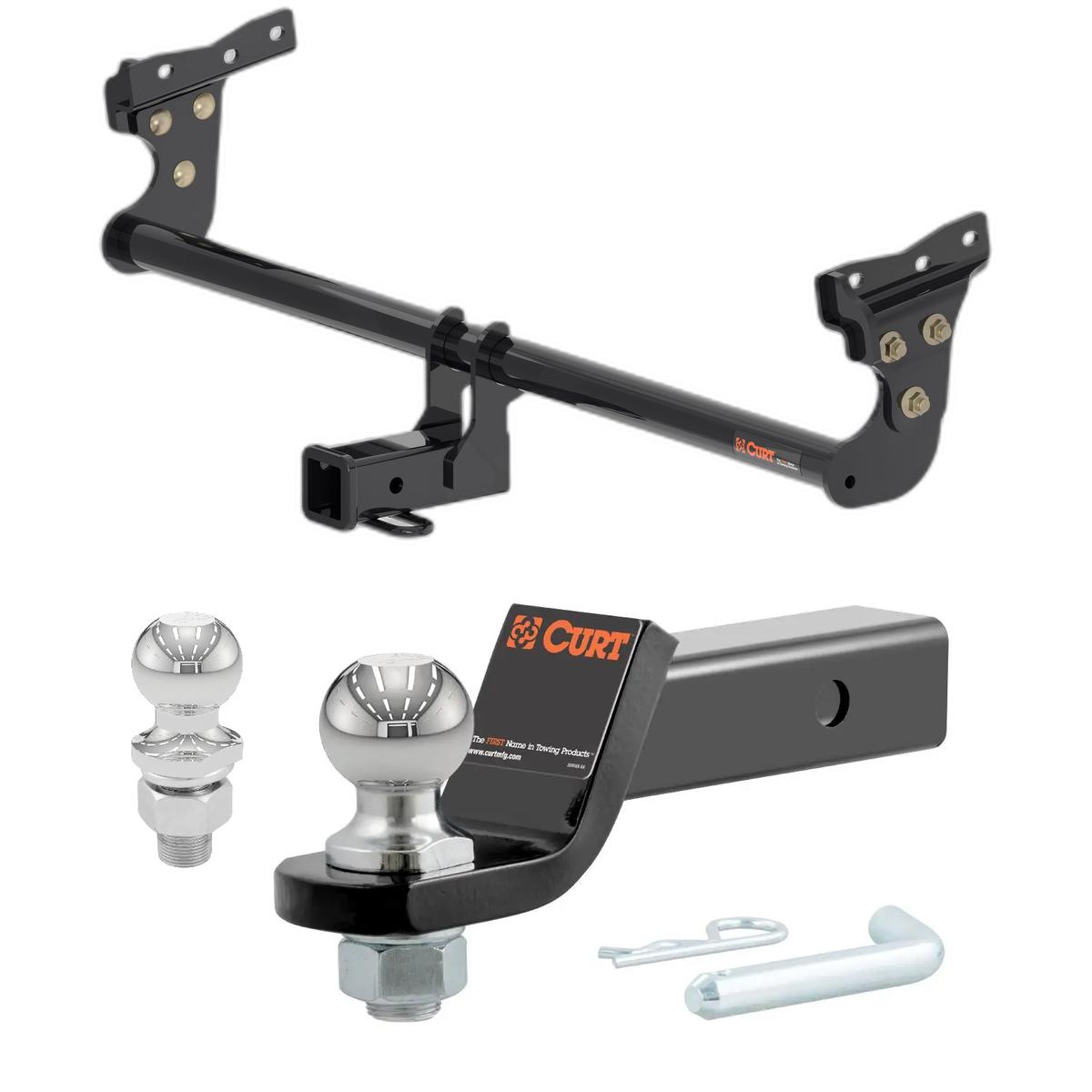 2022-2024 Hyundai Ioniq 5 All CURT Class 3 Trailer Hitch, 2" Receiver + 2" Ball + 1-7/8" Ball Kit thumbnail 0