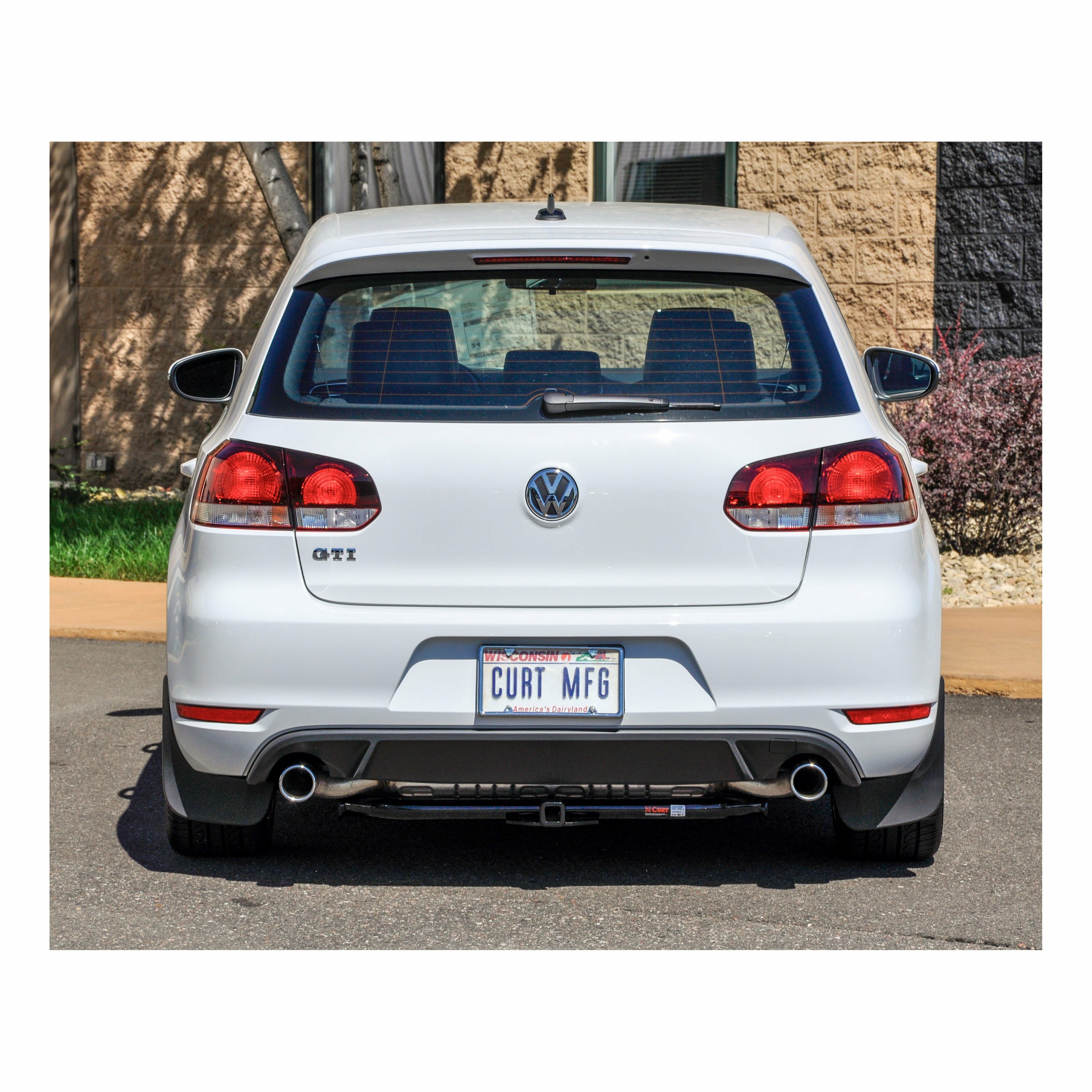 2010-2014 Volkswagen Golf All Class 1 Trailer Hitch, 1-1/4" Receiver + 2" Ball + 1-7/8" Ball Kit thumbnail 4