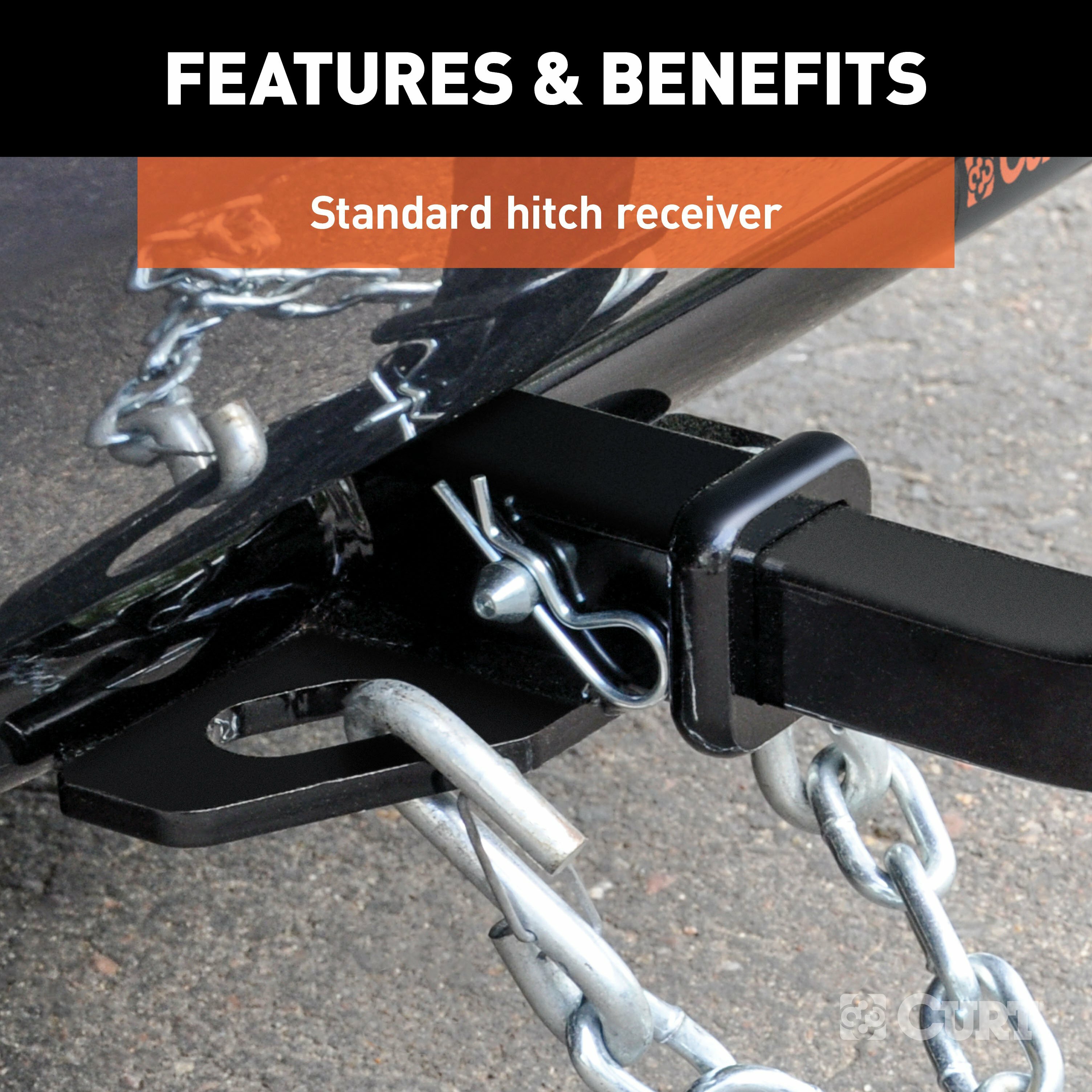 1999-2000 BMW 323i Sedan Class 1 Trailer Hitch, 1-1/4" Receiver + 2" Ball + 1-7/8" Ball Kit thumbnail 4