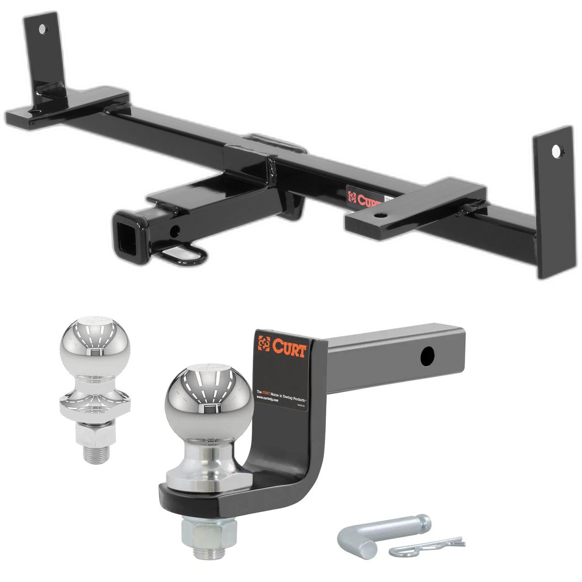 2006-2010 Mazda 5 All Class 1 Trailer Hitch, 1-1/4" Receiver + 2" Ball + 1-7/8" Ball Kit thumbnail 0