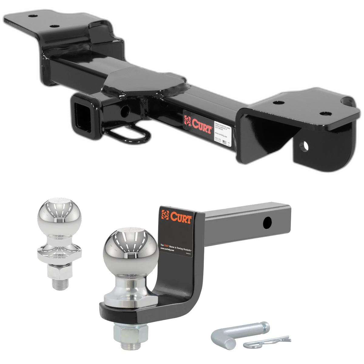 2005-2006 Pontiac Pursuit Excluding GT Class 1 Trailer Hitch, 1-1/4" Receiver + 2" Ball + 1-7/8" Ball Kit thumbnail 0