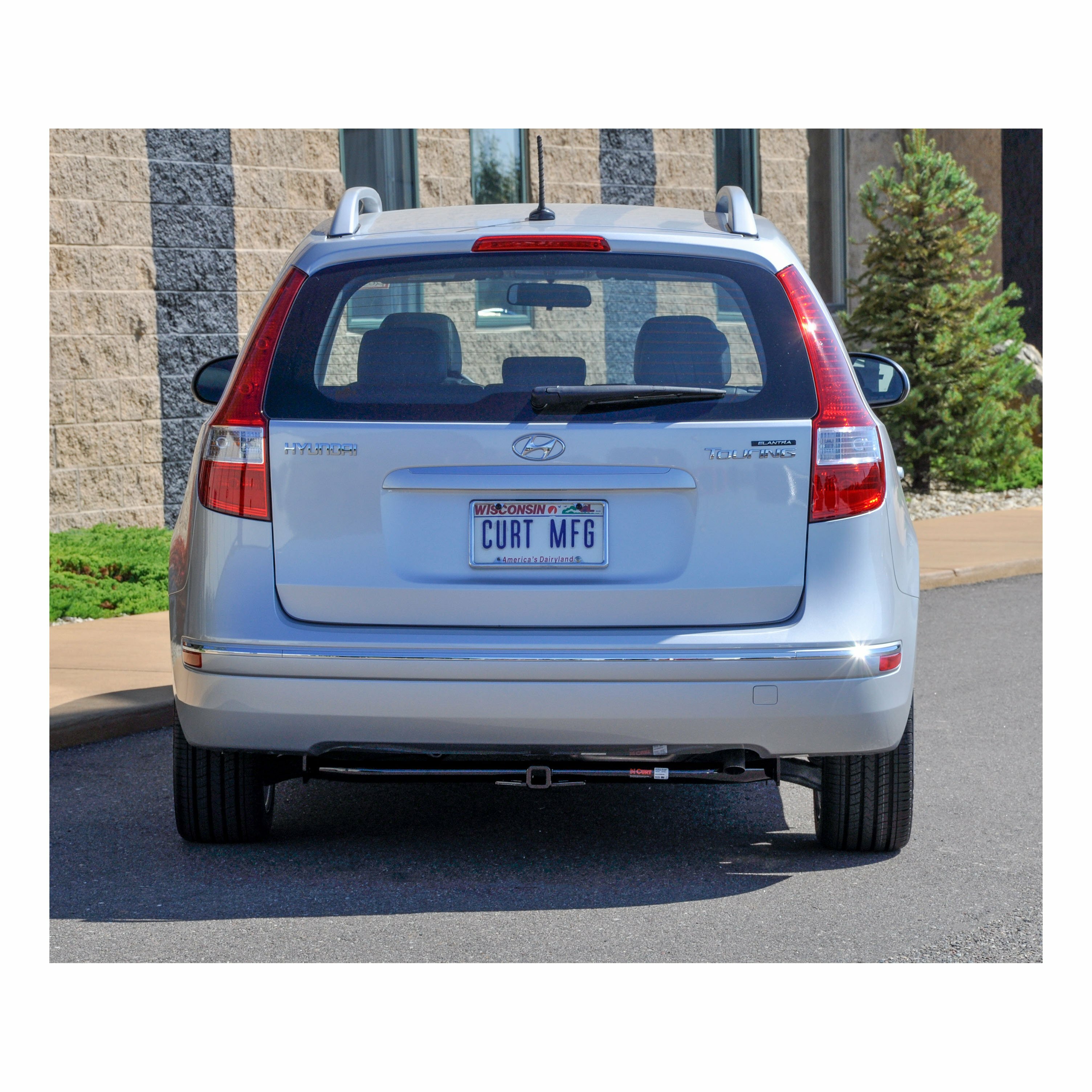 2009-2012 Hyundai Elantra Touring Class 1 Trailer Hitch, 1-1/4" Receiver + 2" Ball + 1-7/8" Ball Kit thumbnail 4