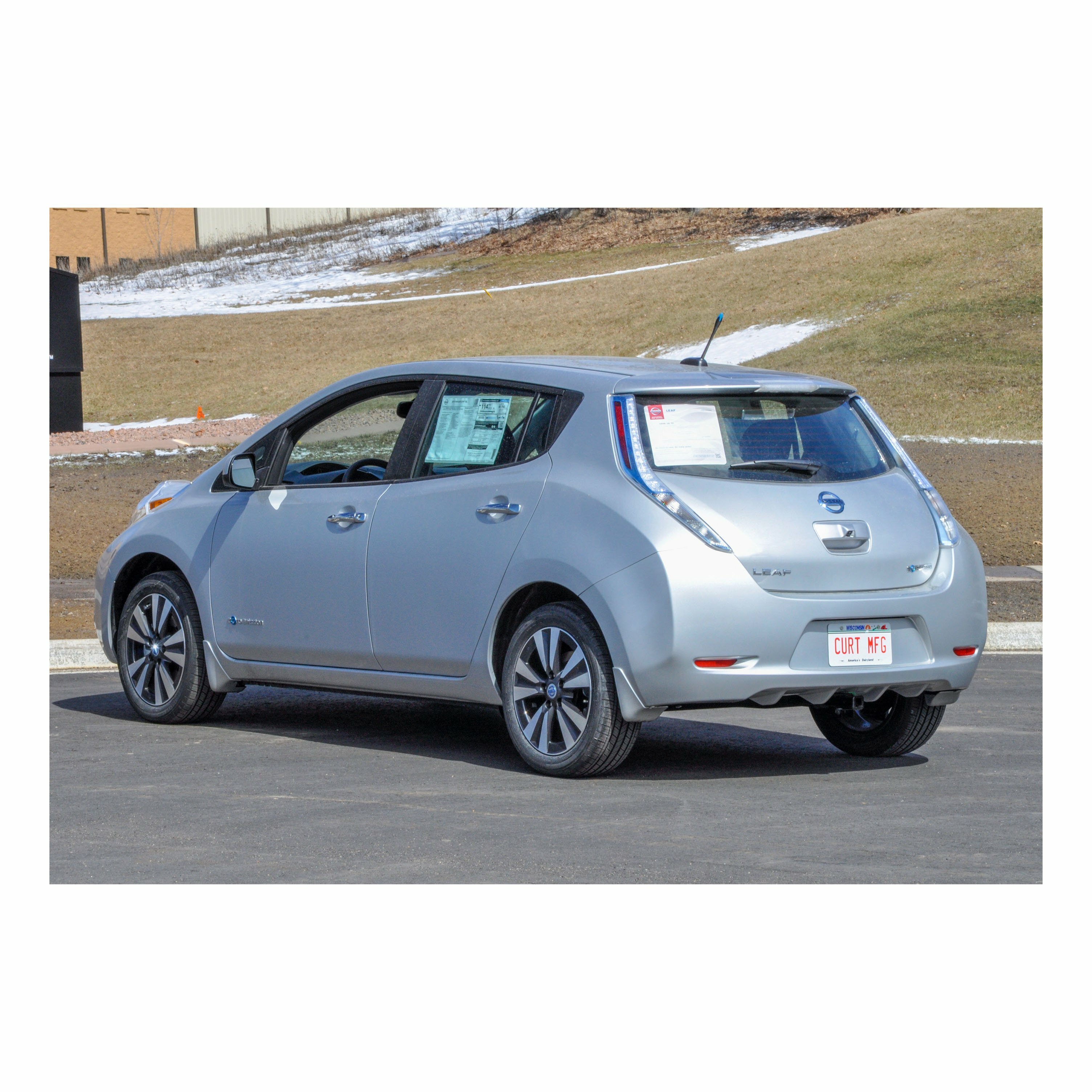 2011-2017 Nissan LEAF All Class 1 Trailer Hitch, 1-1/4" Receiver + 2" Ball + 1-7/8" Ball Kit thumbnail 2