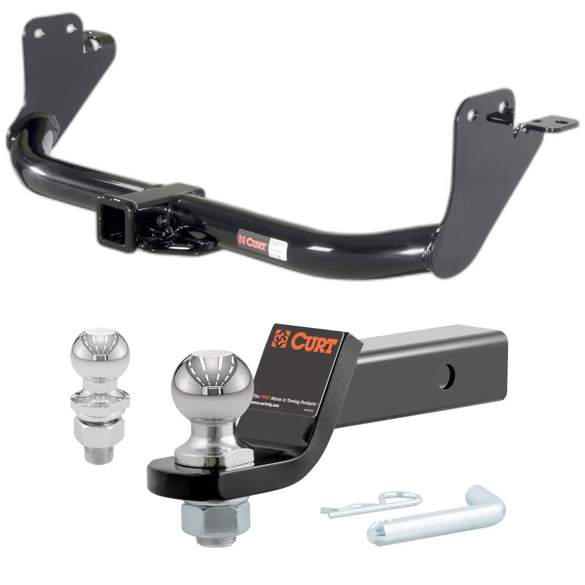 2011-2025 Mitsubishi Outlander Sport All CURT Class 3 Trailer Hitch, 2" Receiver + 2" Ball + 1-7/8" Ball Kit thumbnail 0