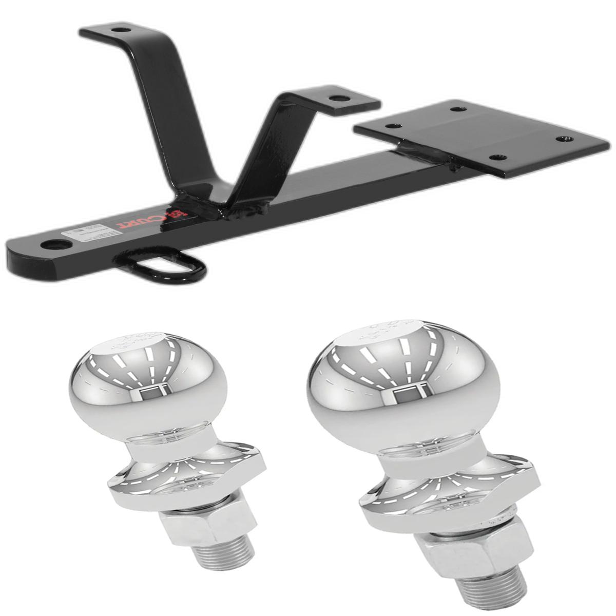 1990-1993 Subaru Legacy Sedan Class 1 Fixed-Tongue Trailer Hitch with 2" & 1-7/8" Ball thumbnail 0