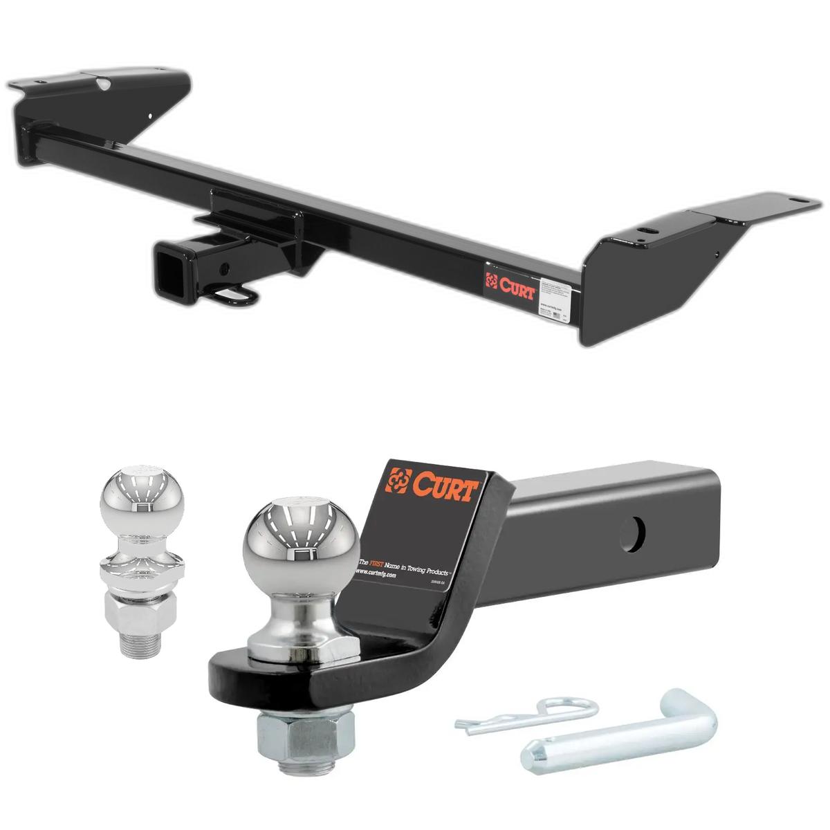 1979-2009 Mercury Grand Marquis Sedan CURT Class 3 Trailer Hitch, 2" Receiver + 2" Ball + 1-7/8" Ball Kit thumbnail 0