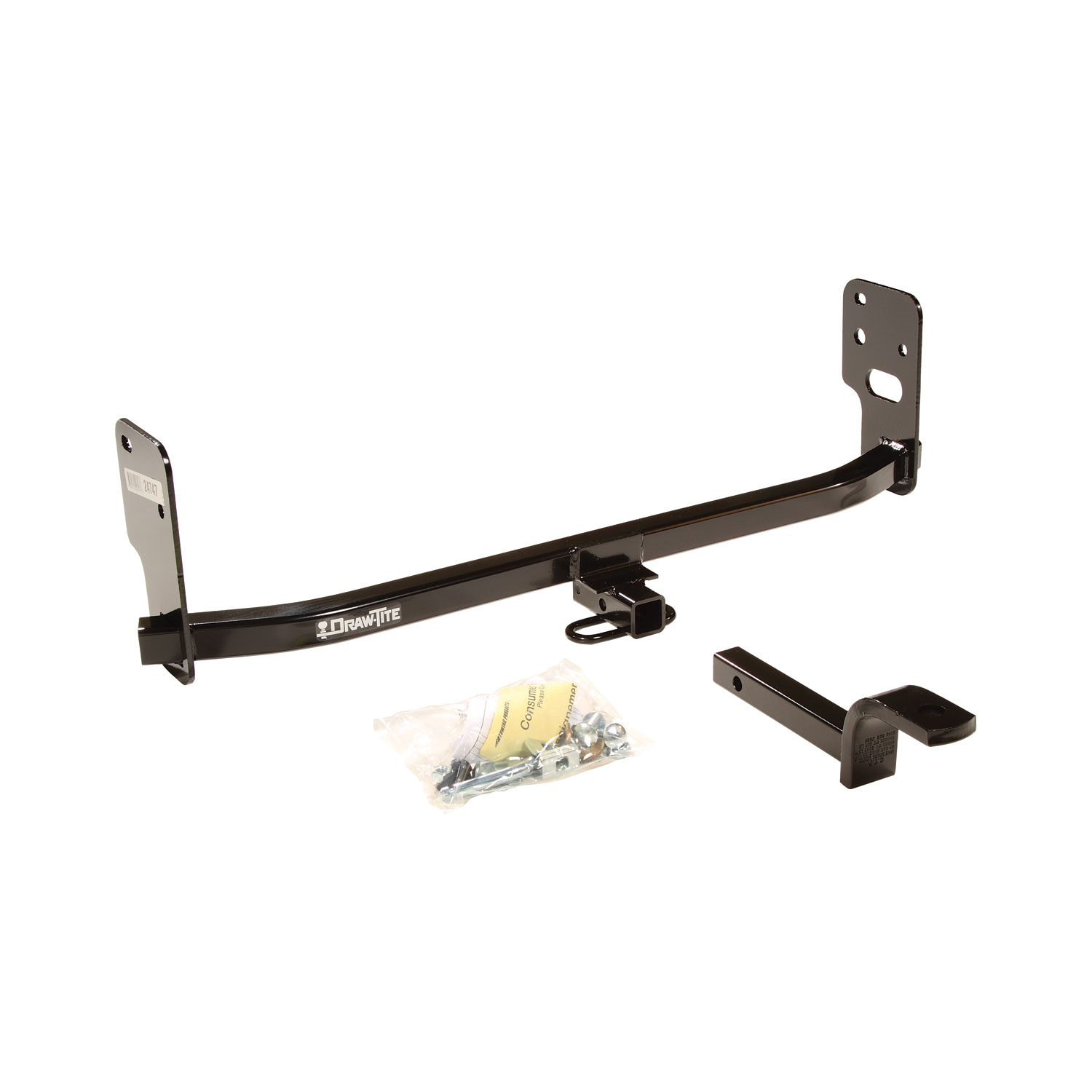 Draw-tite Class 1 Trailer Hitch, 1-1/4" Square Receiver, Black for Select Ford Mustang 24747 thumbnail 8