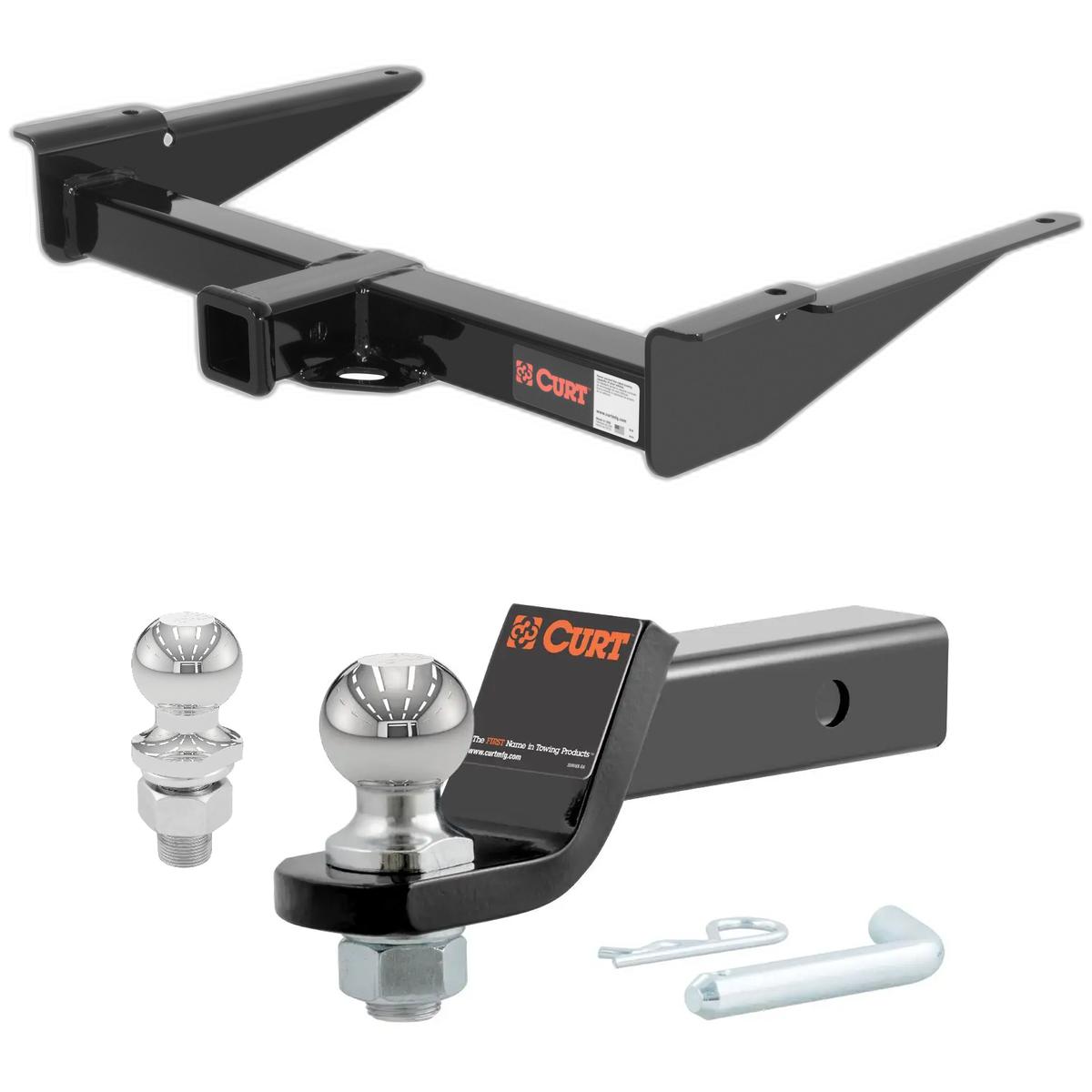 1971-1980 International Scout II All CURT Class 3 Trailer Hitch, 2" Receiver + 2" Ball + 1-7/8" Ball Kit thumbnail 0