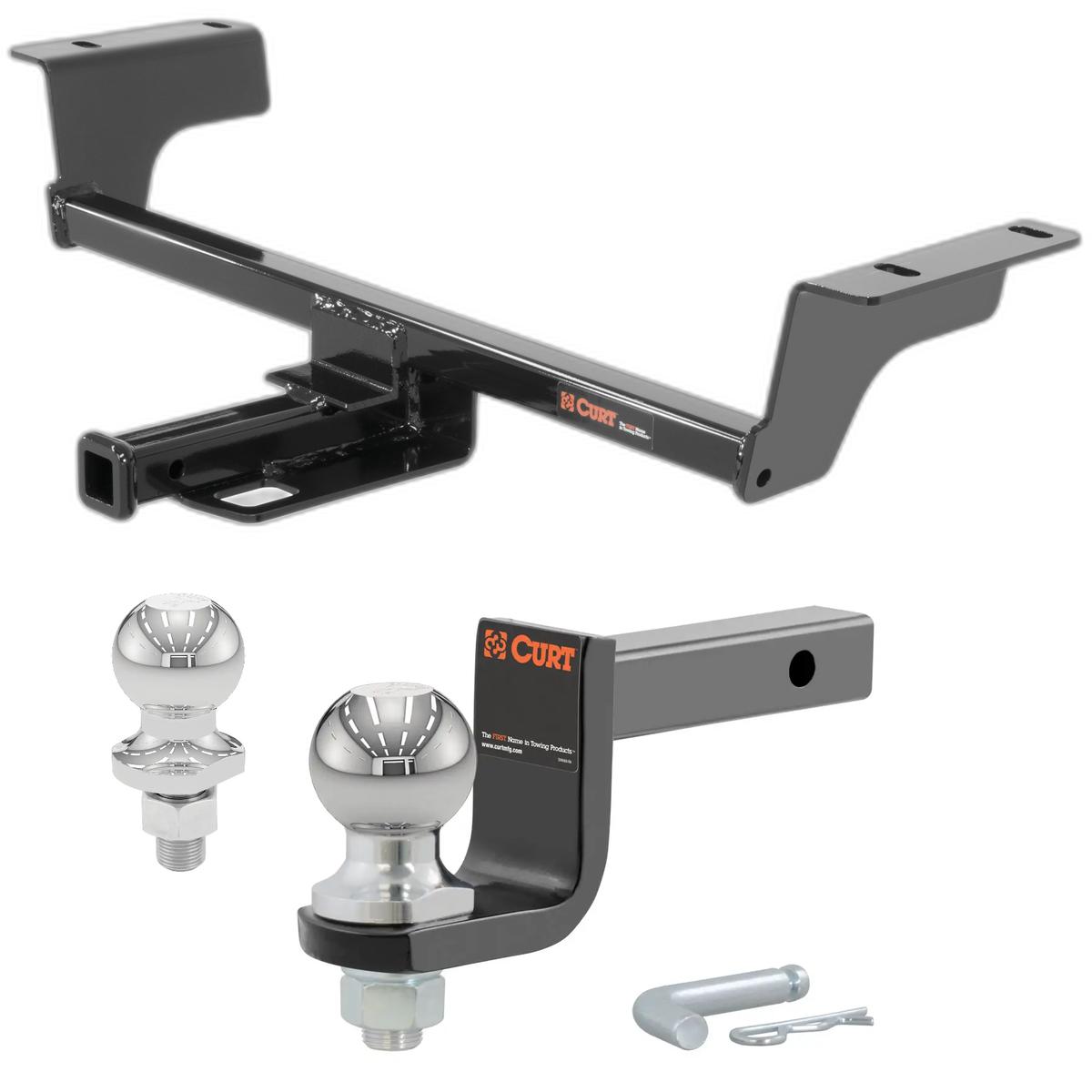 2014-2015 Cadillac CTS Sedan Class 1 Hitch, 1-1/4" Receiver + 2" Ball + 1-7/8" Ball Kit thumbnail 0