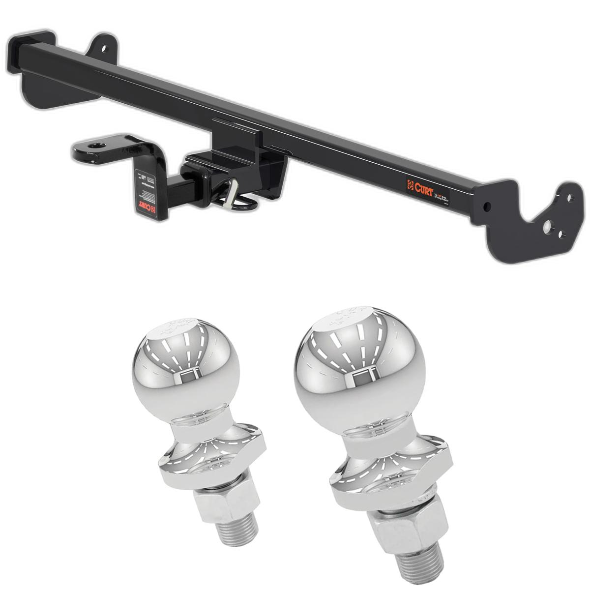 3本セット CURT Class 1 Trailer Hitch With Ball Mount – 1-1/4″ Receiver For