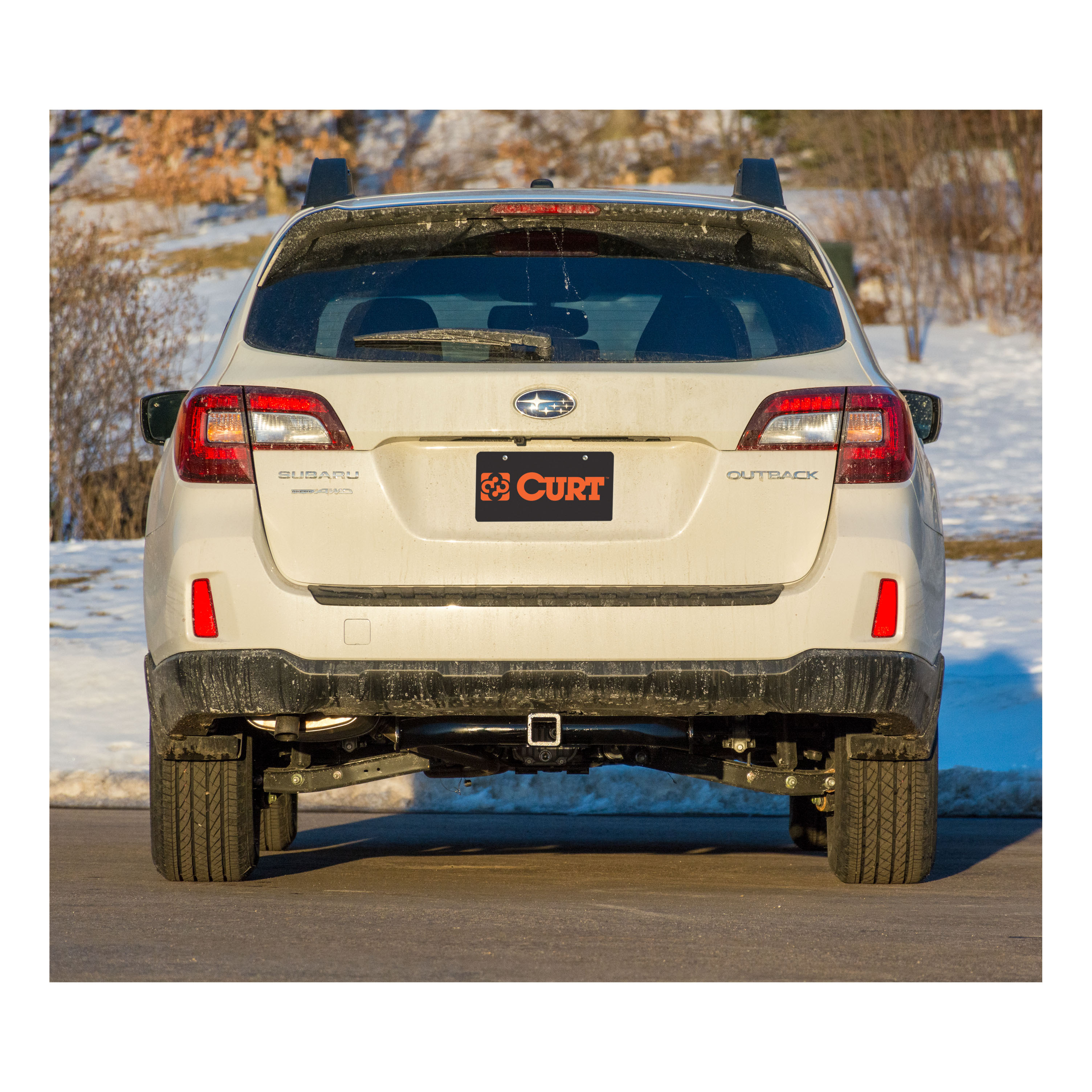 2015-2019 Subaru Legacy All CURT Class 3 Hitch, 2" Receiver + 2" Ball + 1-7/8" Ball Kit thumbnail 3