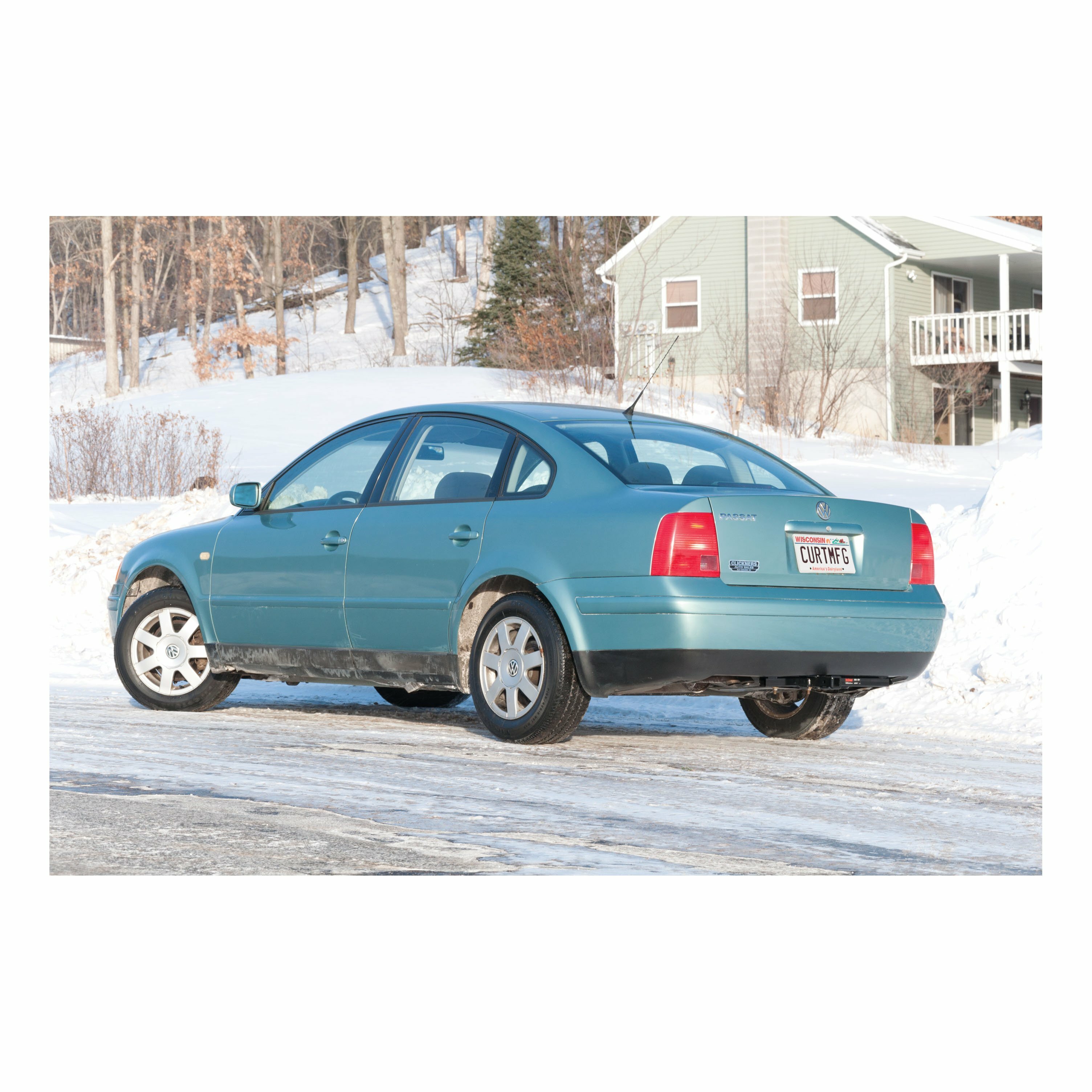 1998-2005 Volkswagen Passat Sedan, Except 4Motion Class 1 Trailer Hitch, 1-1/4" Ball Mount thumbnail 1