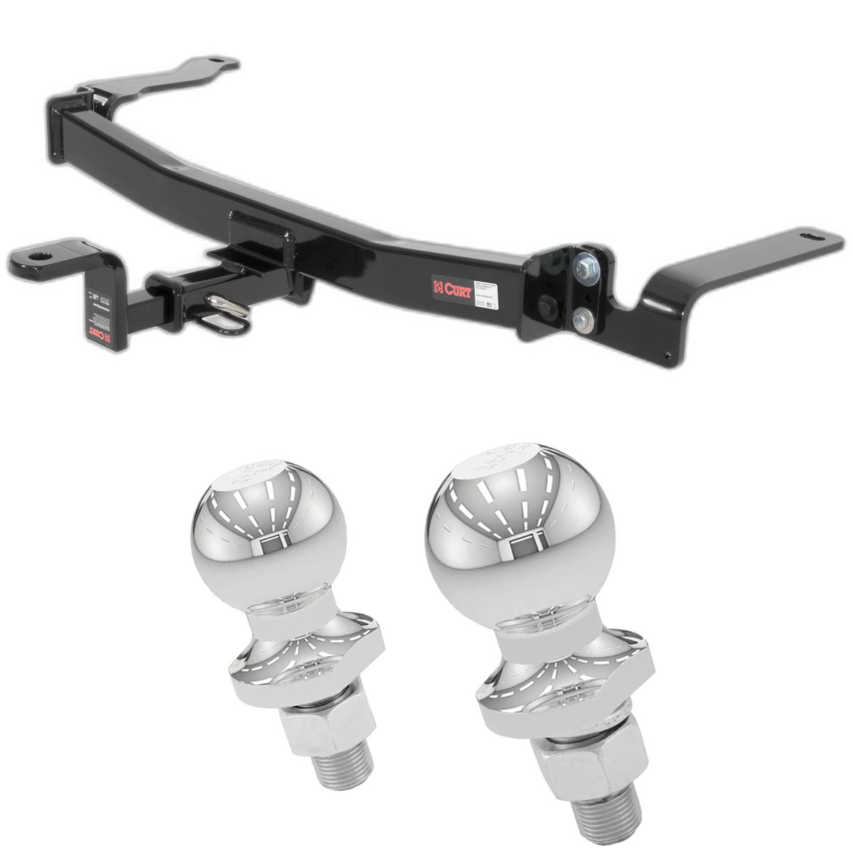 2008-2011 Ford Focus 2 or 4-Door Class 1 Trailer Hitch, 1-1/4" Ball Mount thumbnail 0