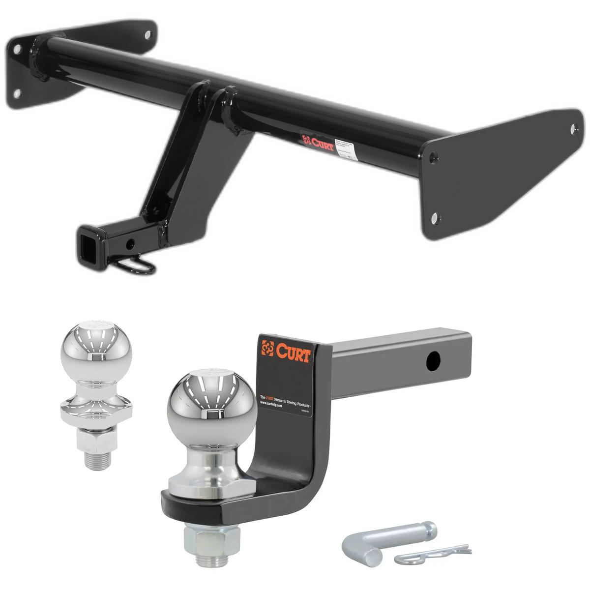 2008-2010 Saturn Vue All Class 2 Hitch, 1-1/4" Receiver + 2" Ball + 1-7/8" Ball Kit thumbnail 0
