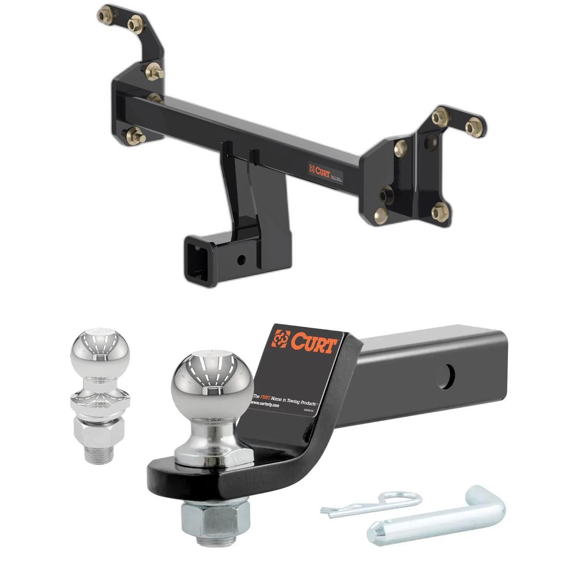 2022-2025 BMW iX All Hitch Accessory Mount, 2" Receiver + 2" Ball + 1-7/8" Ball Kit thumbnail 0