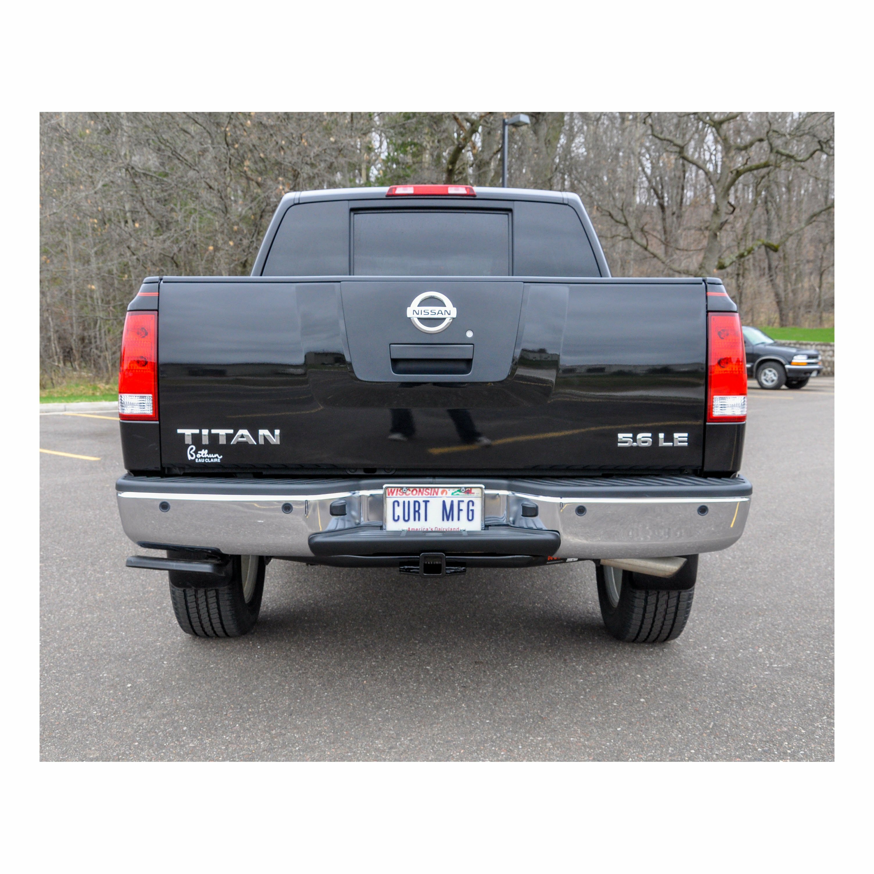 2004-2010 Nissan TITAN XE CURT Class 3 Trailer Hitch, 2" Receiver + 2" Ball + 1-7/8" Ball Kit thumbnail 4