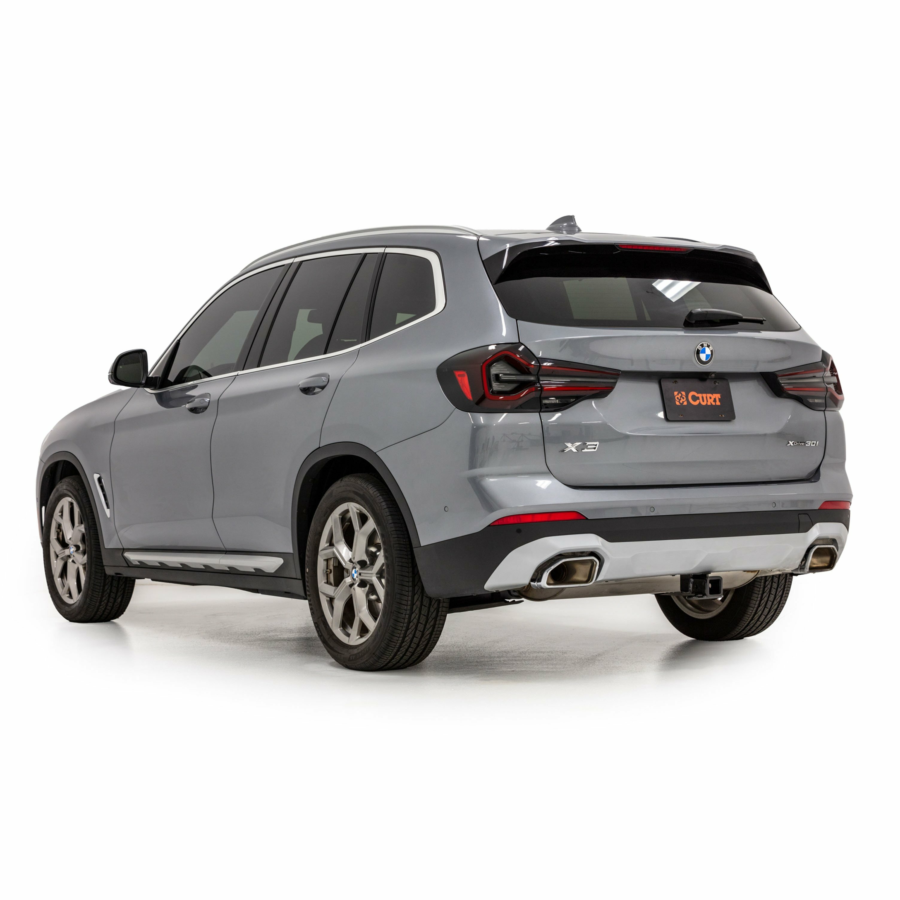 2019-2025 BMW X4 All CURT Class 3 Trailer Hitch, 2" Receiver + 2" Ball + 1-7/8" Ball Kit thumbnail 1
