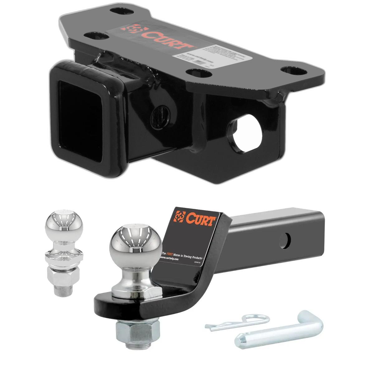 2010-2023 Lexus GX460 All CURT Class 3 Trailer Hitch, 2" Receiver + 2" Ball + 1-7/8" Ball Kit thumbnail 0