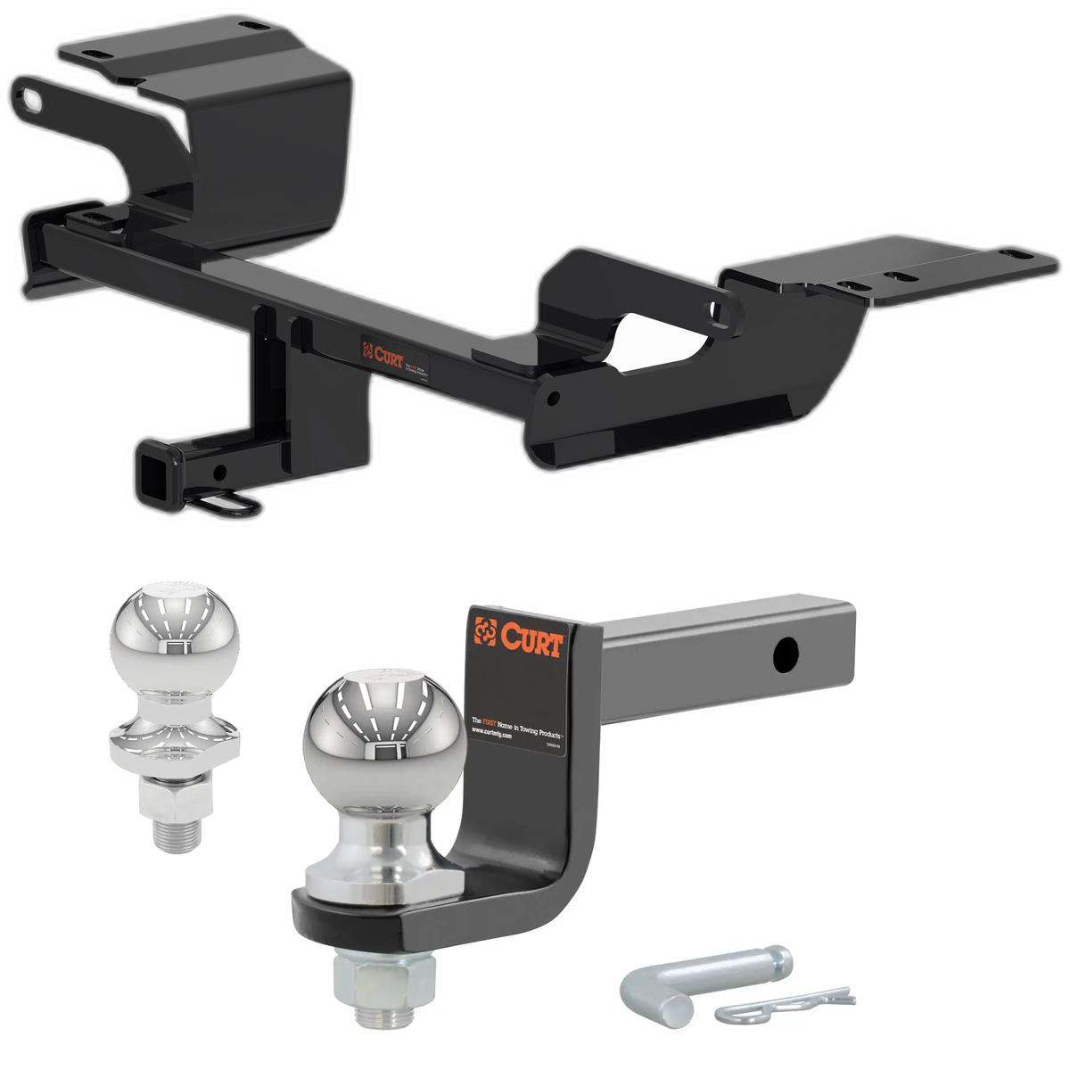 2018-2020 Buick Regal TourX All Class 2 Trailer Hitch, 1-1/4" Receiver + 2" Ball + 1-7/8" Ball Kit thumbnail 0