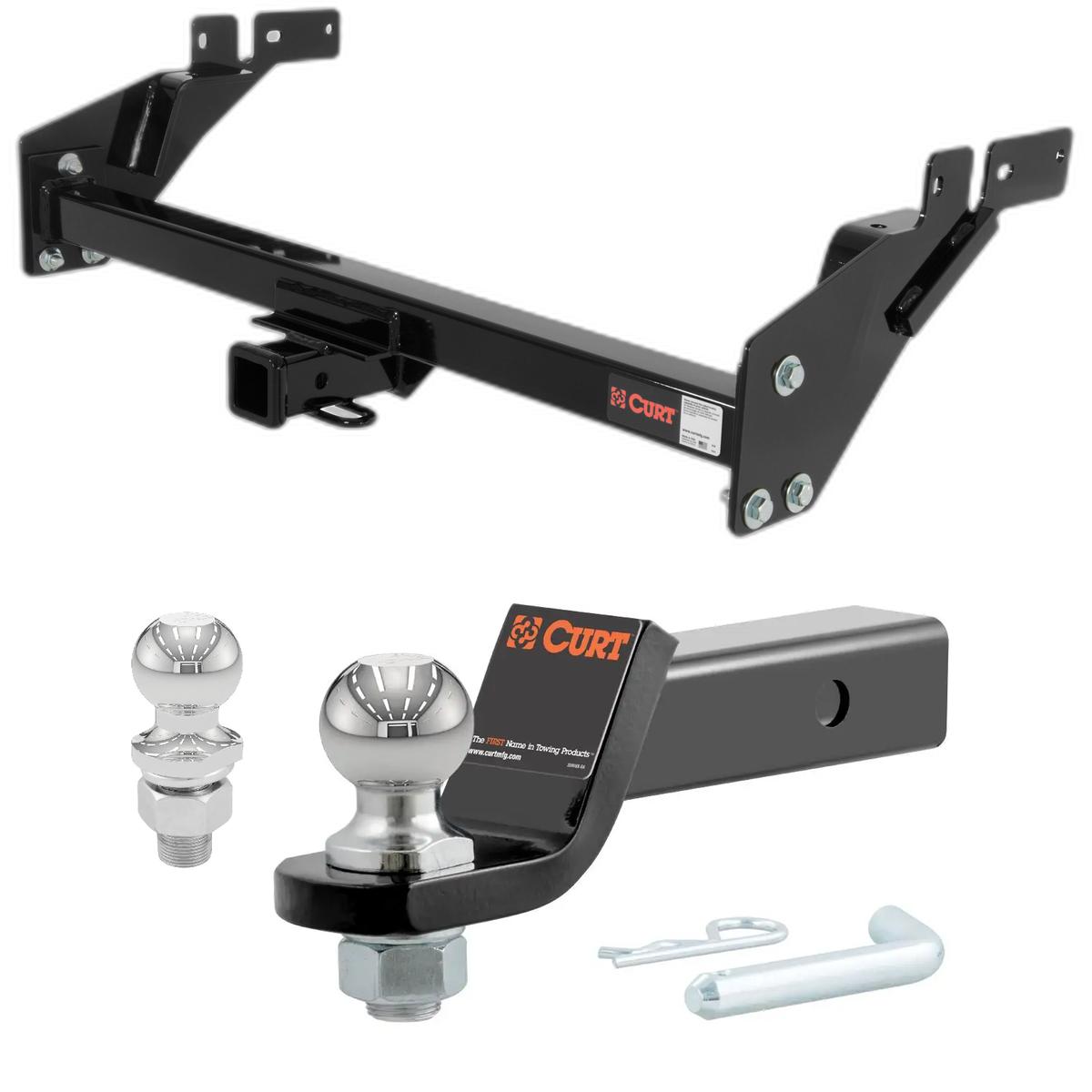 1987-1991 Toyota 4Runner All CURT Class 3 Trailer Hitch, 2" Receiver + 2" Ball + 1-7/8" Ball Kit thumbnail 0