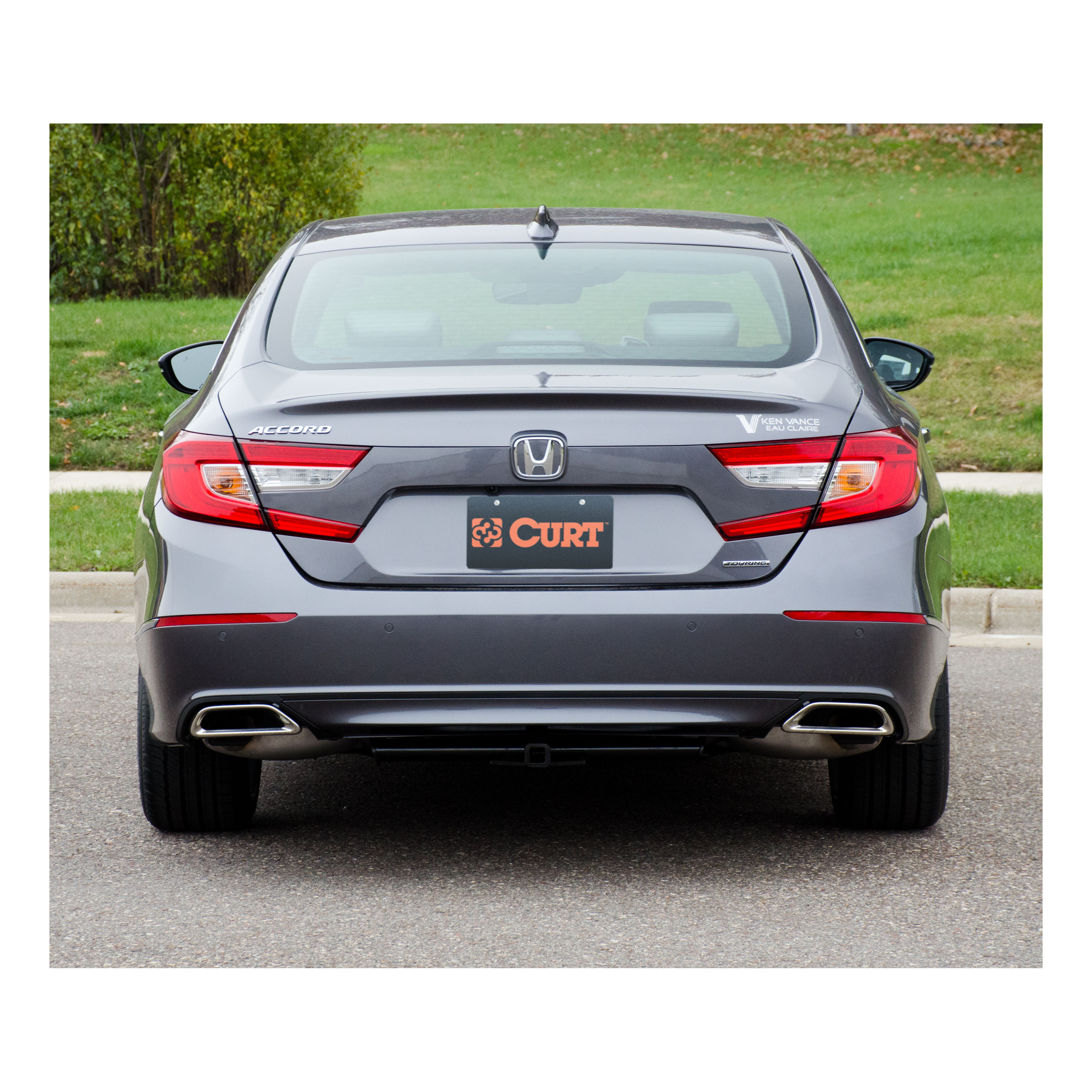 2018-2022 Honda Accord Excluding Hybrid Class 1 Trailer Hitch, 1-1/4" Receiver + 2" Ball + 1-7/8" Ball Kit thumbnail 3