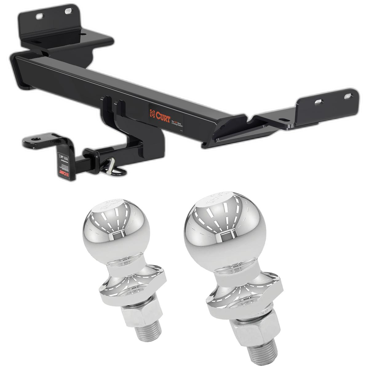 2018-2025 Jeep Compass All Class 2 Trailer Hitch, 1-1/4" Ball Mount thumbnail 0