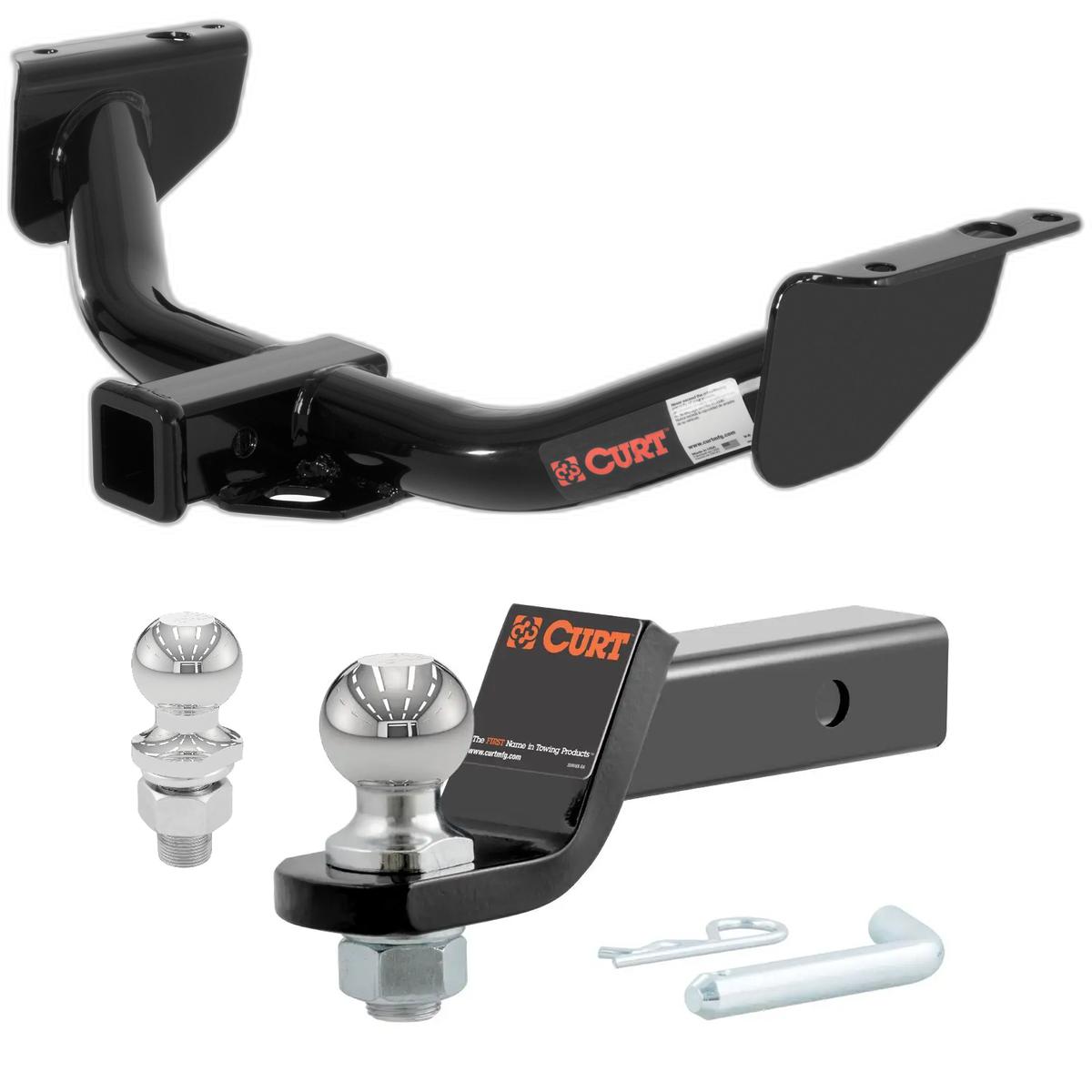 1983-2011 Ford Ranger All CURT Class 3 Hitch, 2" Receiver + 2" Ball + 1-7/8" Ball Kit thumbnail 0