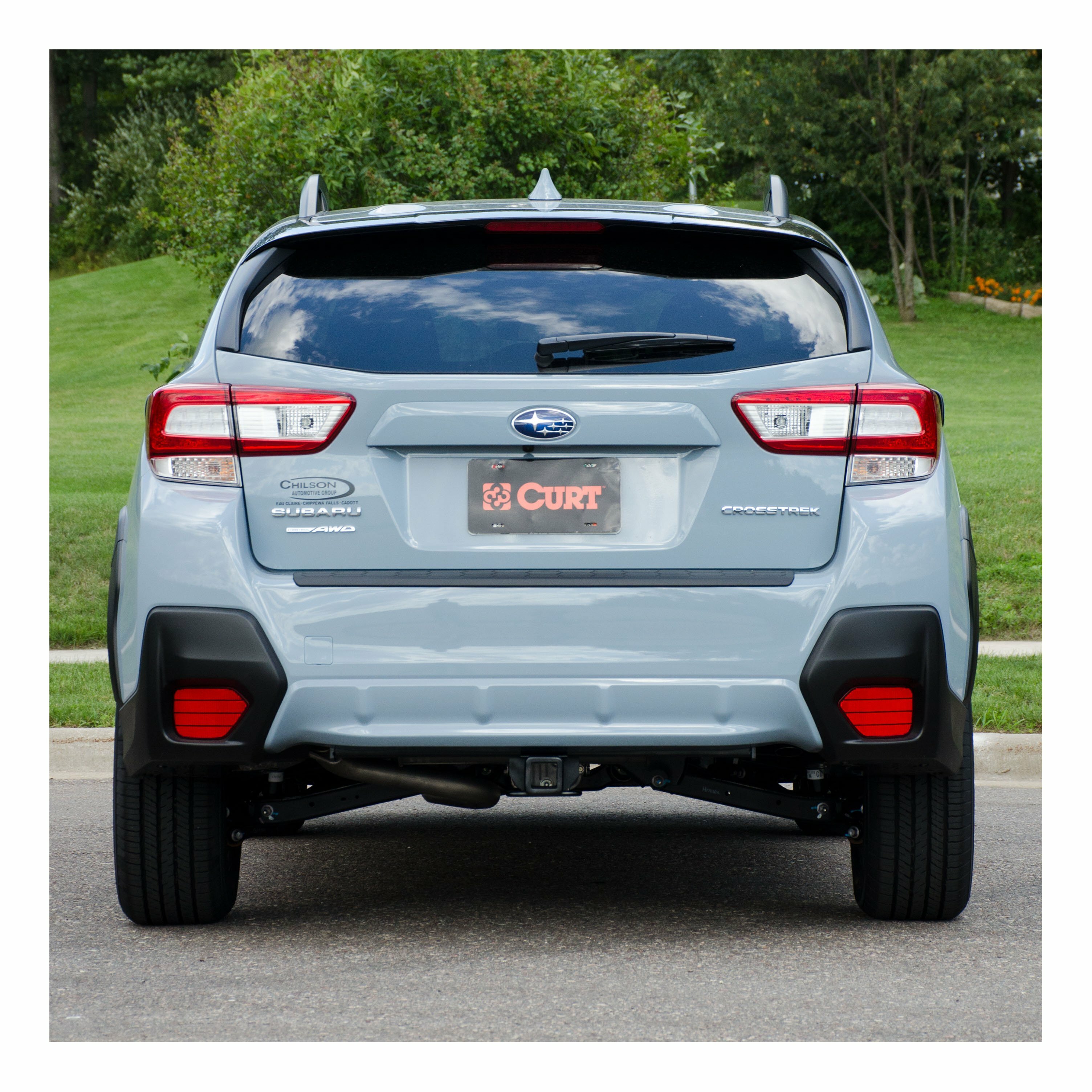 2018-2024 Subaru Crosstrek All CURT Class 3 Trailer Hitch, 2" Receiver + 2" Ball + 1-7/8" Ball Kit thumbnail 4